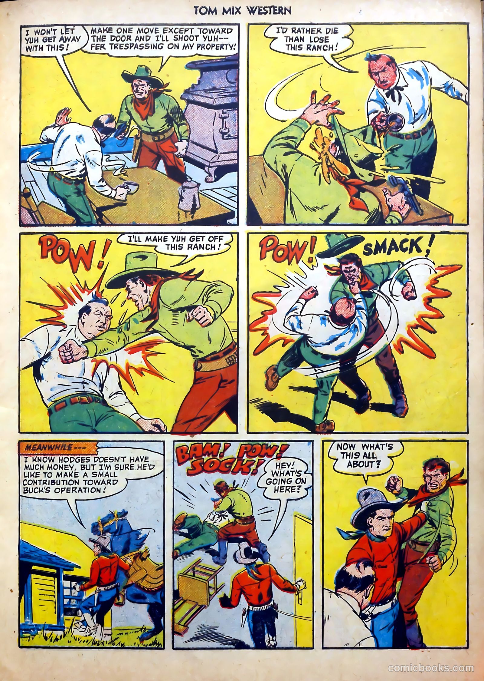 Tom Mix Western #39 (1951) — page 22 of 53