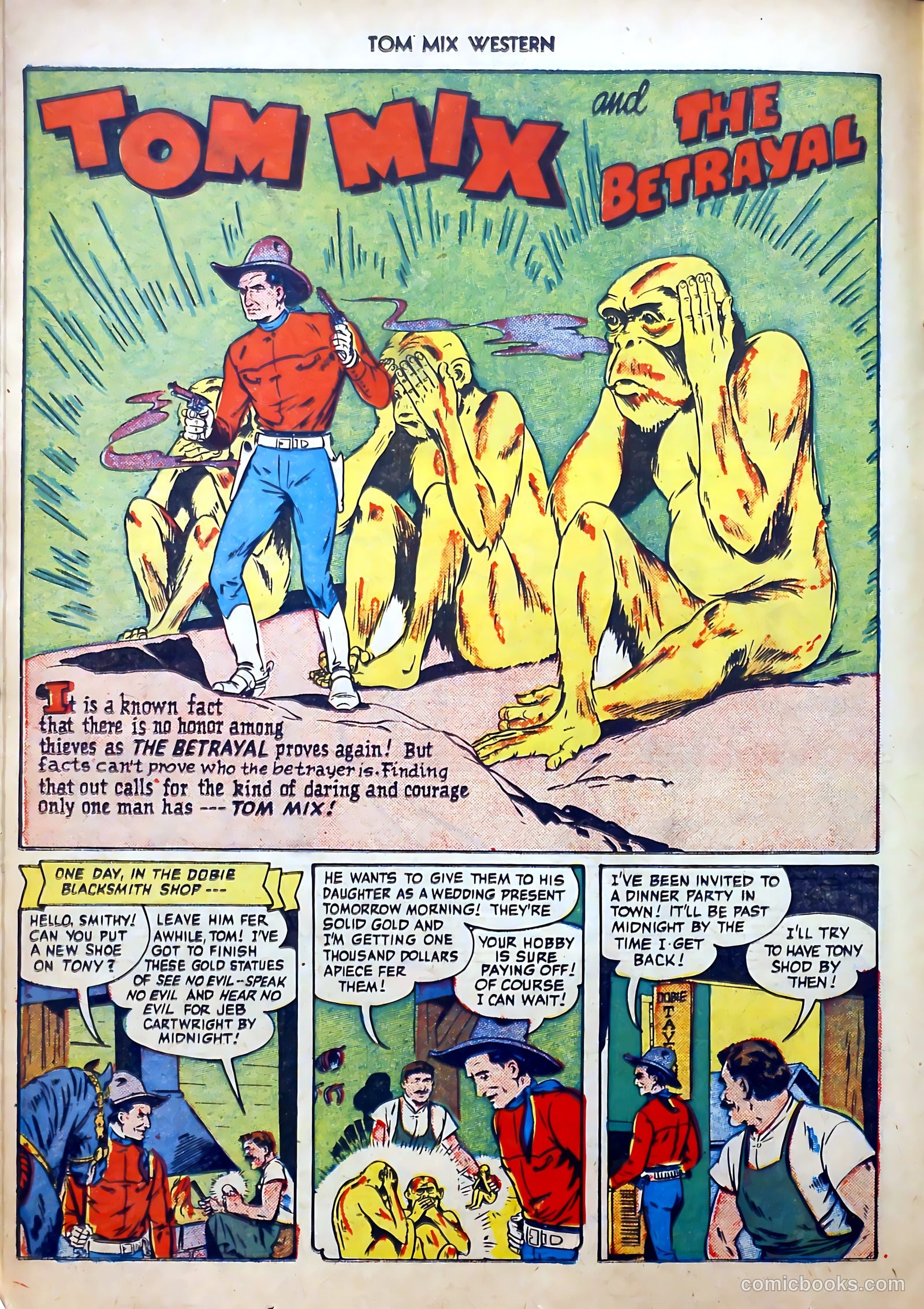 Tom Mix Western #39 (1951) — page 27 of 53