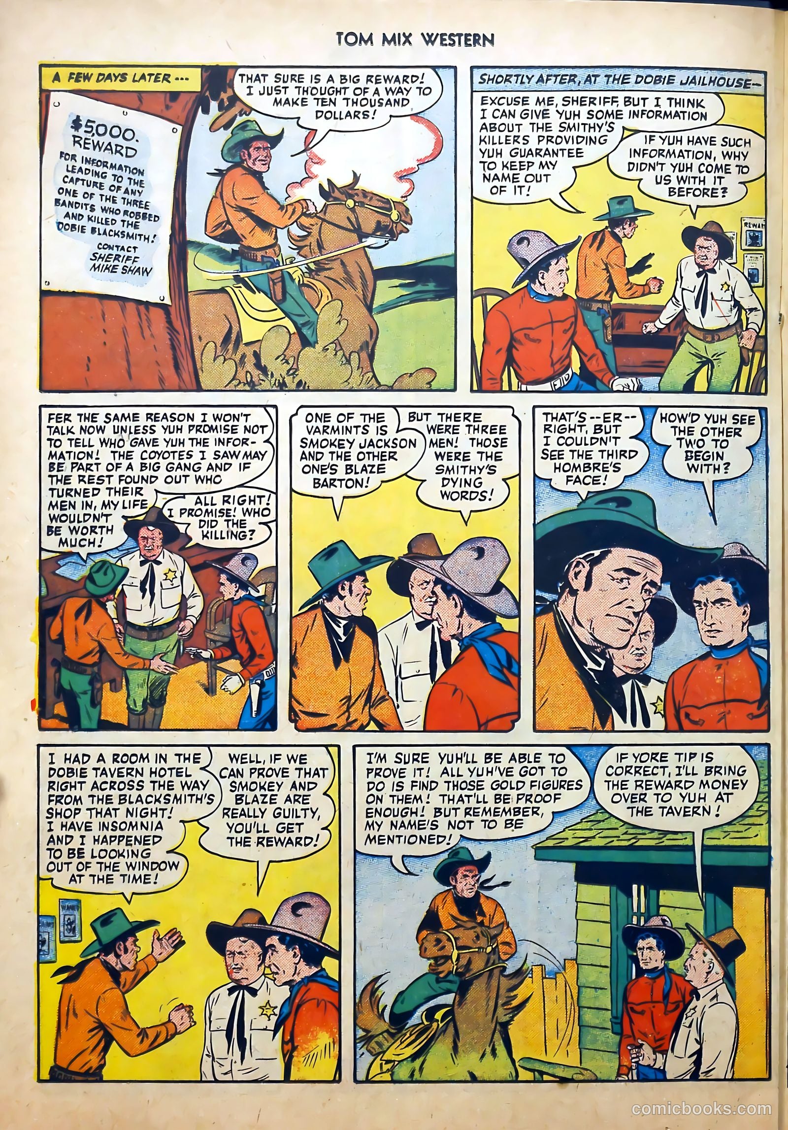 Tom Mix Western #39 (1951) — page 29 of 53