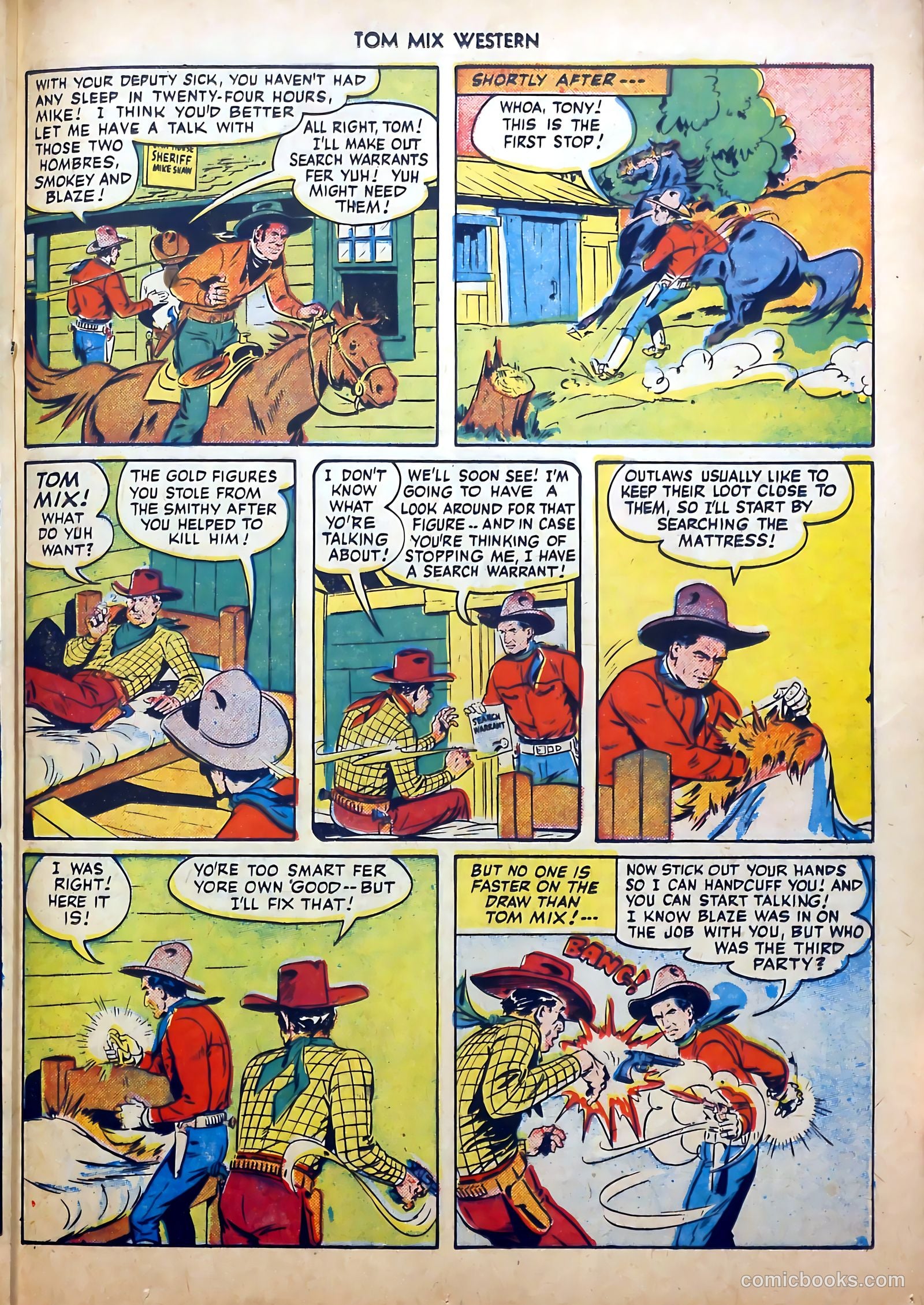 Tom Mix Western #39 (1951) — page 30 of 53
