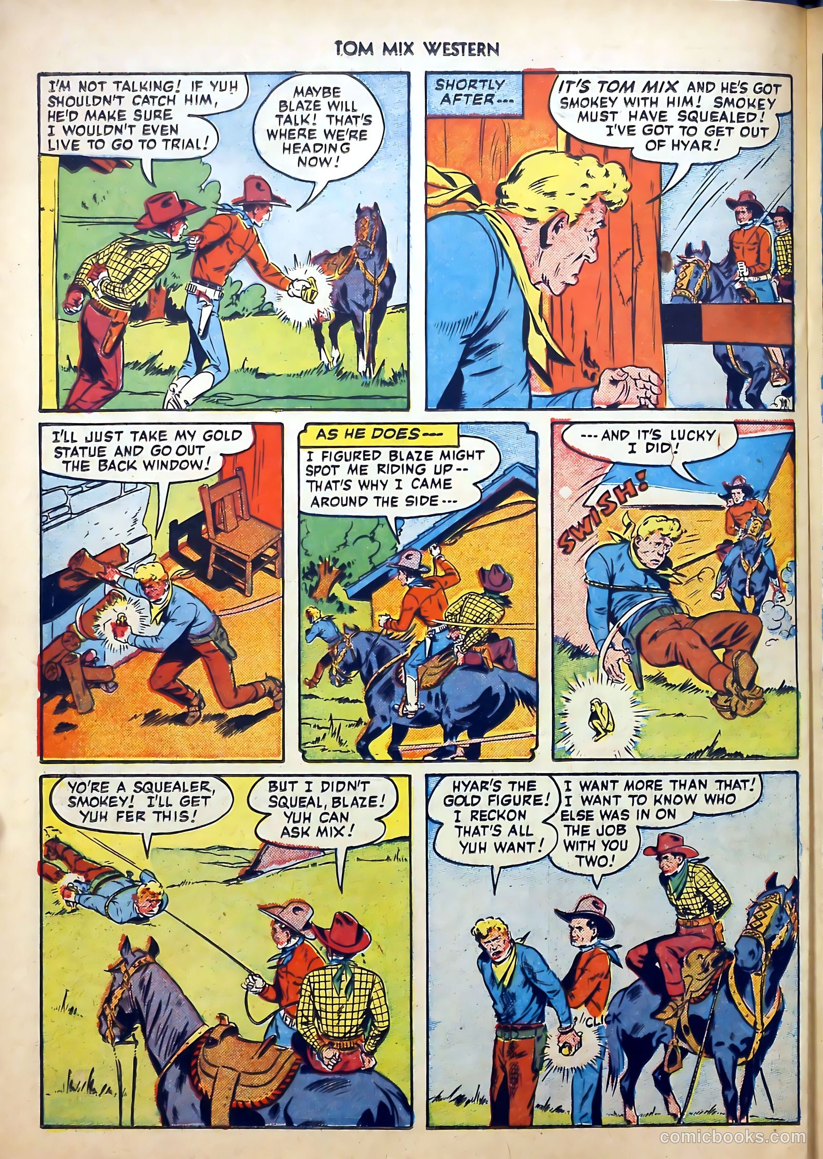 Tom Mix Western #39 (1951) — page 31 of 53
