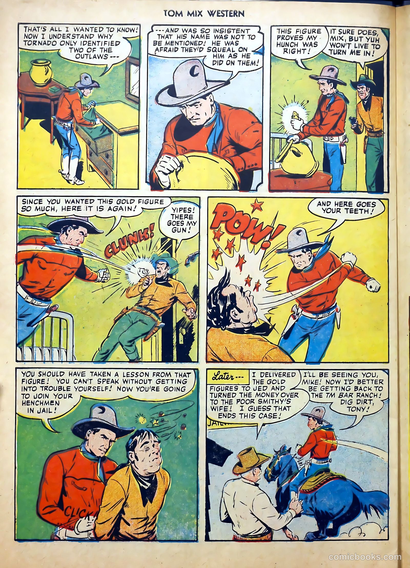 Tom Mix Western #39 (1951) — page 33 of 53