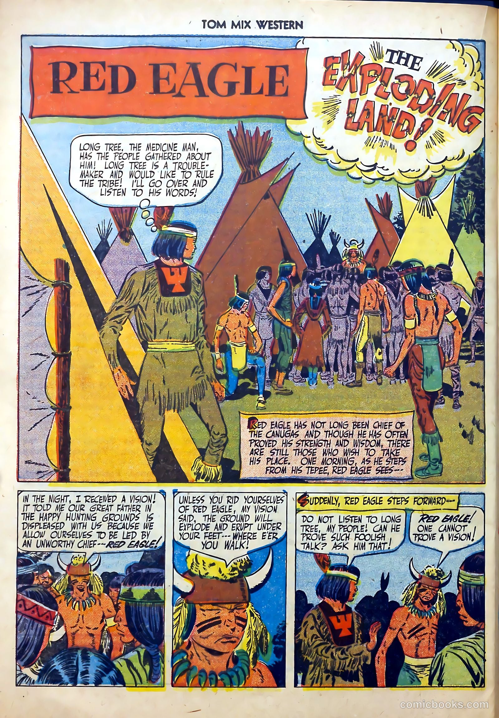 Tom Mix Western #39 (1951) — page 37 of 53