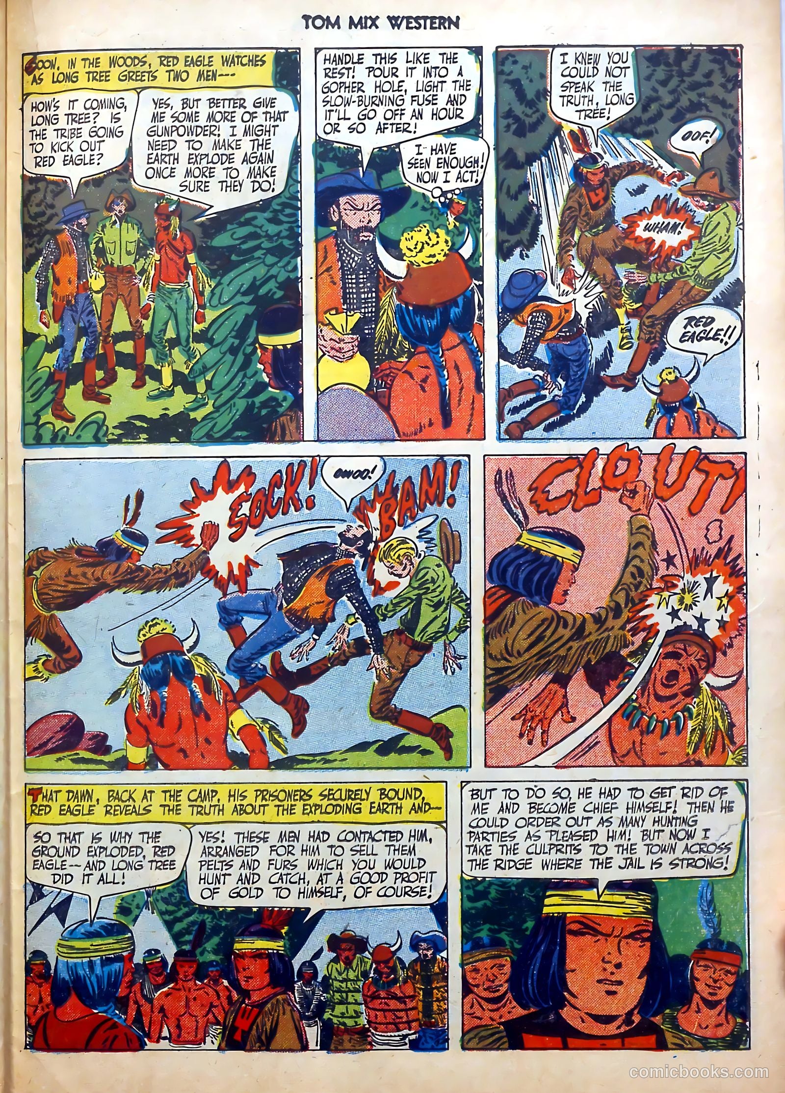 Tom Mix Western #39 (1951) — page 40 of 53