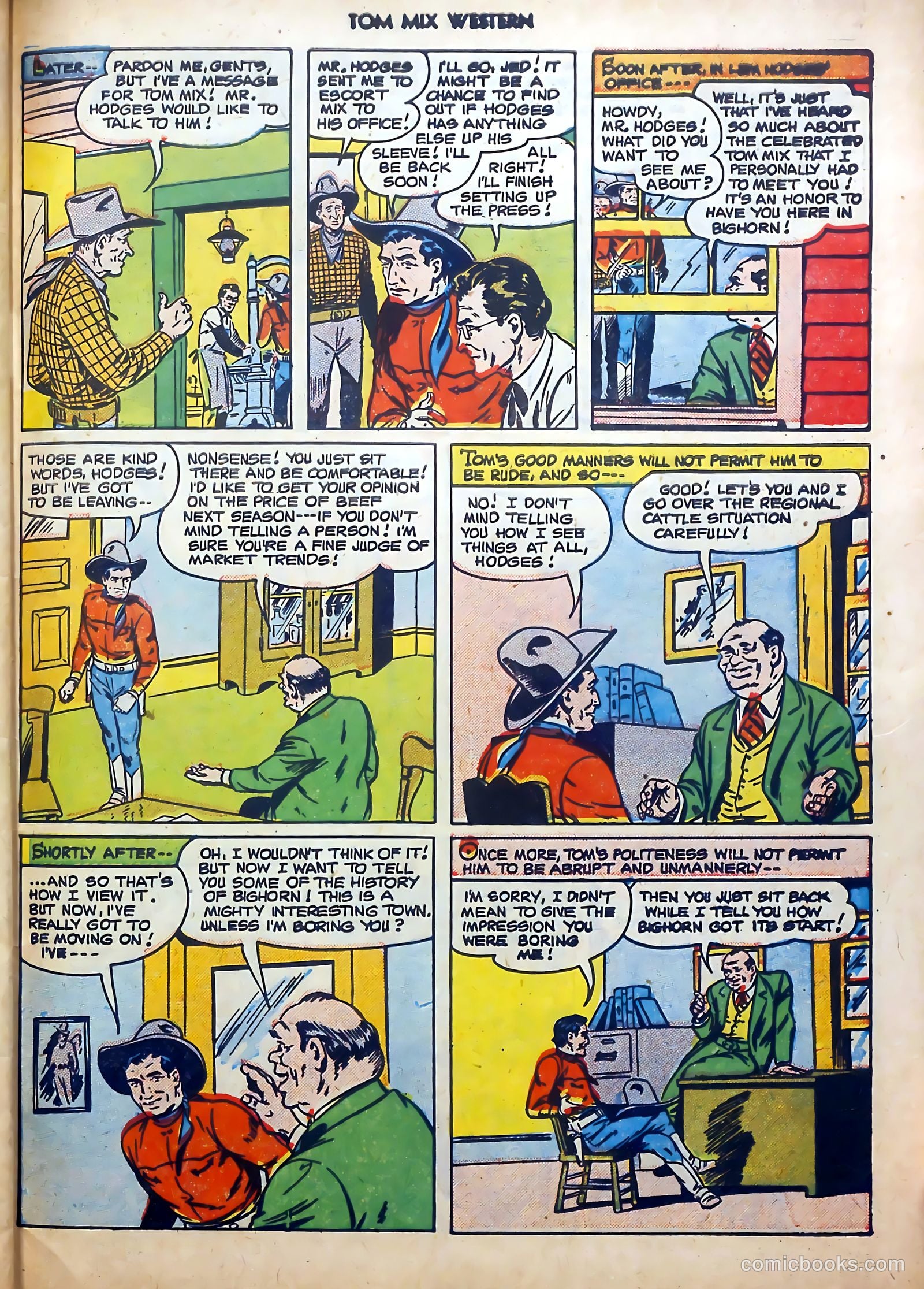 Tom Mix Western #39 (1951) — page 48 of 53