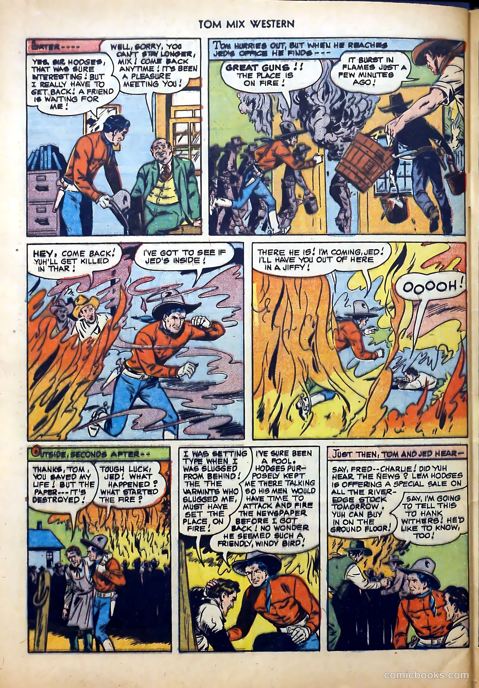 Tom Mix Western #39 (1951) — page 49 of 53