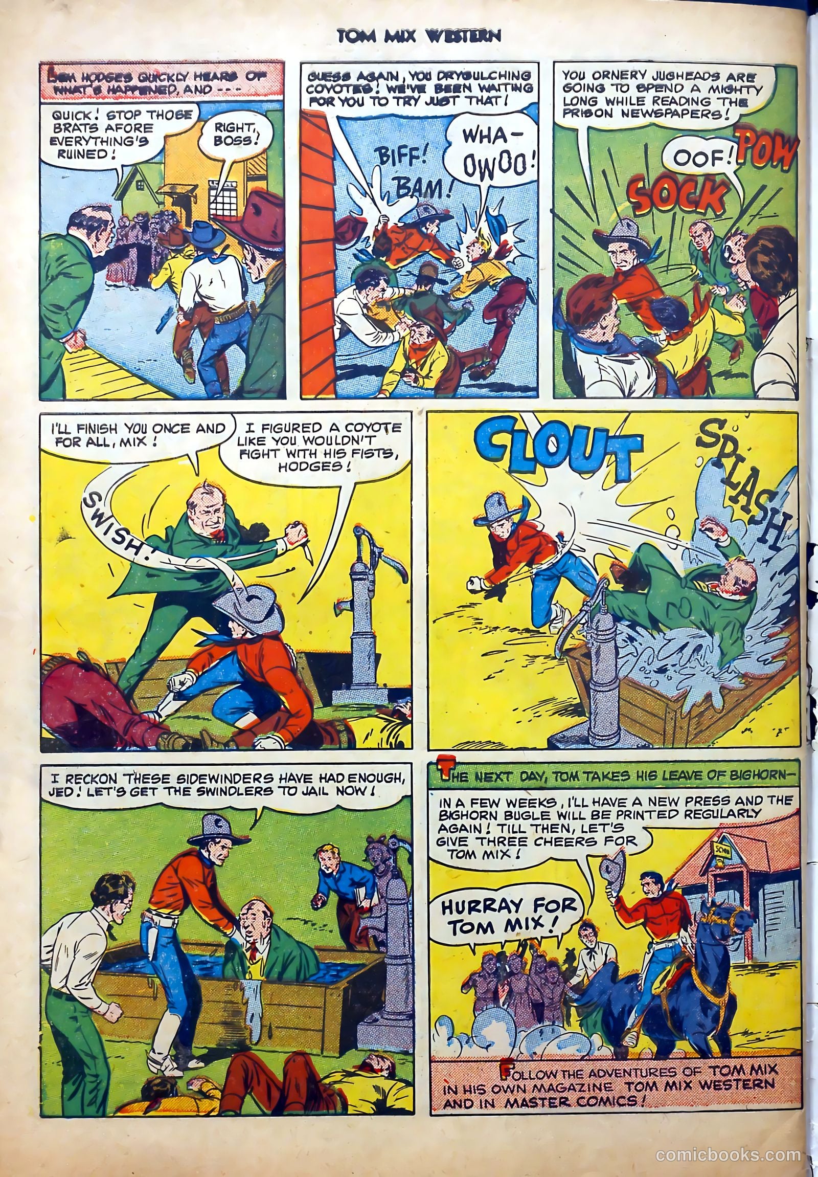 Tom Mix Western #39 (1951) — page 51 of 53