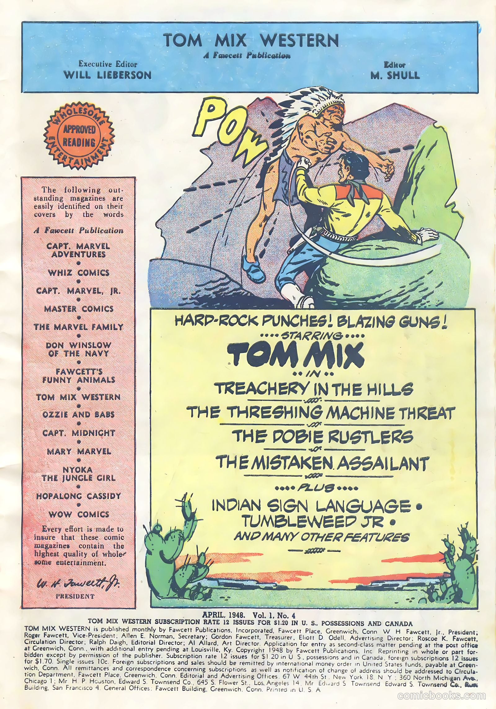 Tom Mix Western #4 (1948) — page 3 of 52