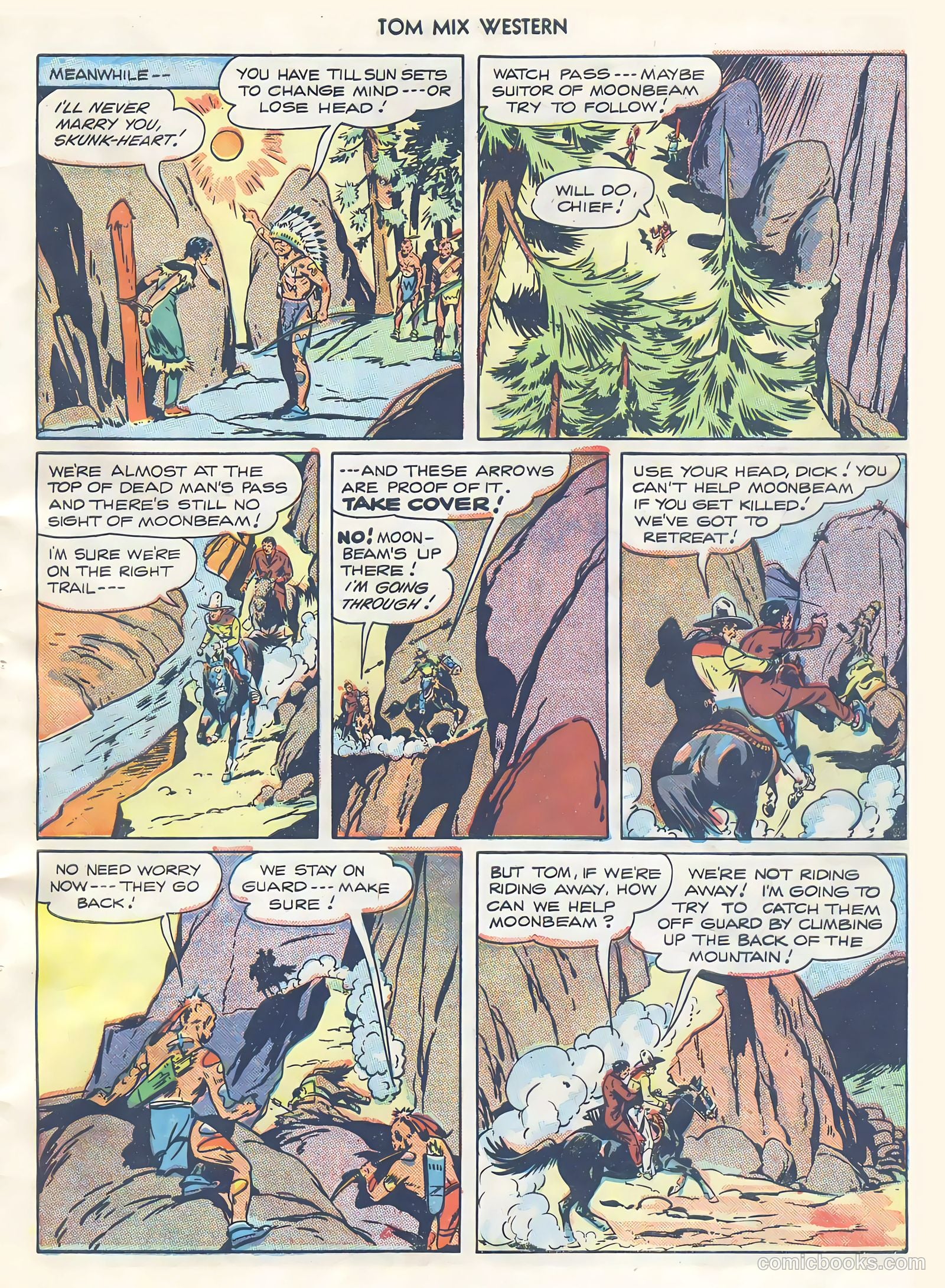 Tom Mix Western #4 (1948) — page 7 of 52