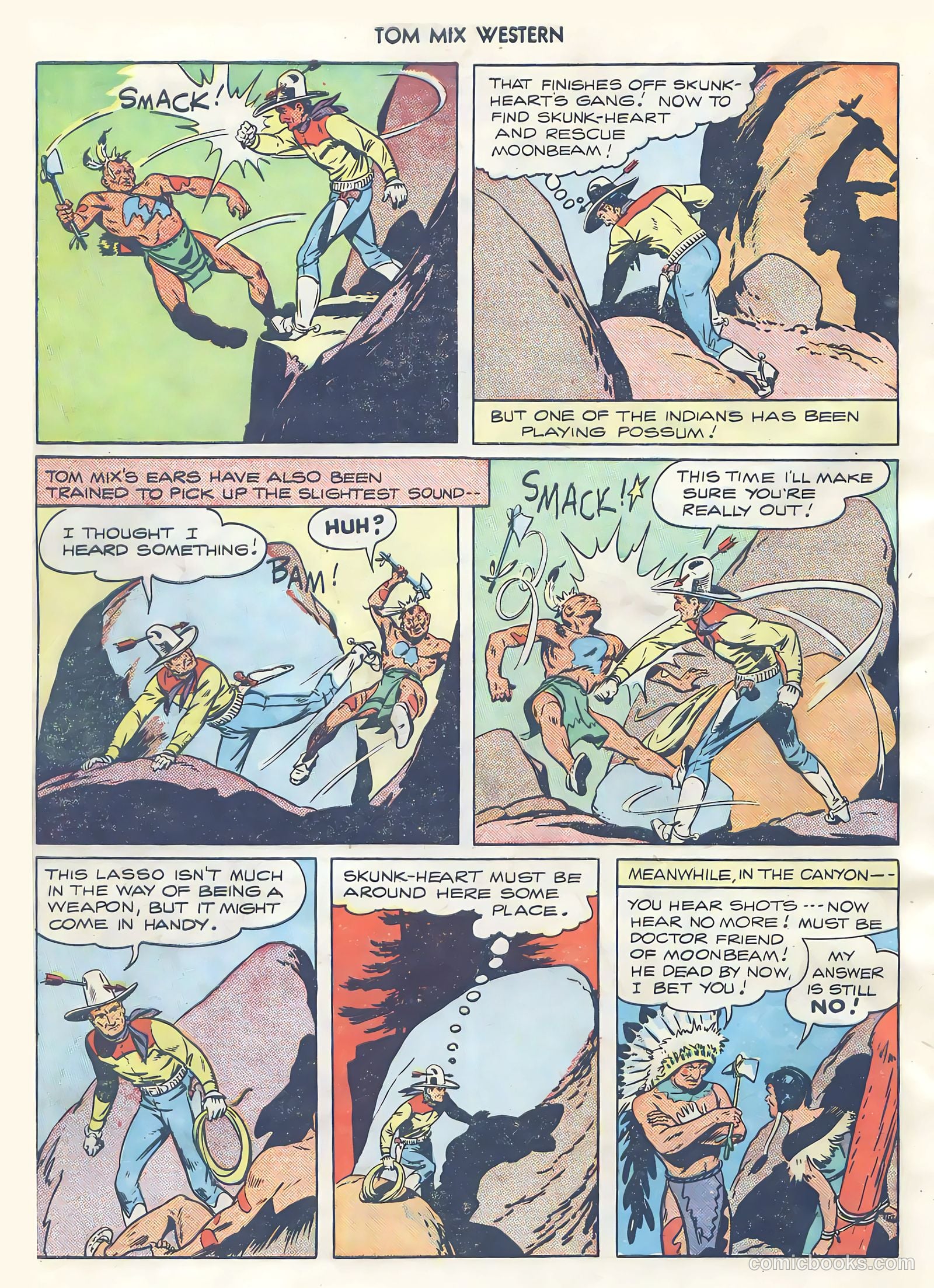 Tom Mix Western #4 (1948) — page 10 of 52