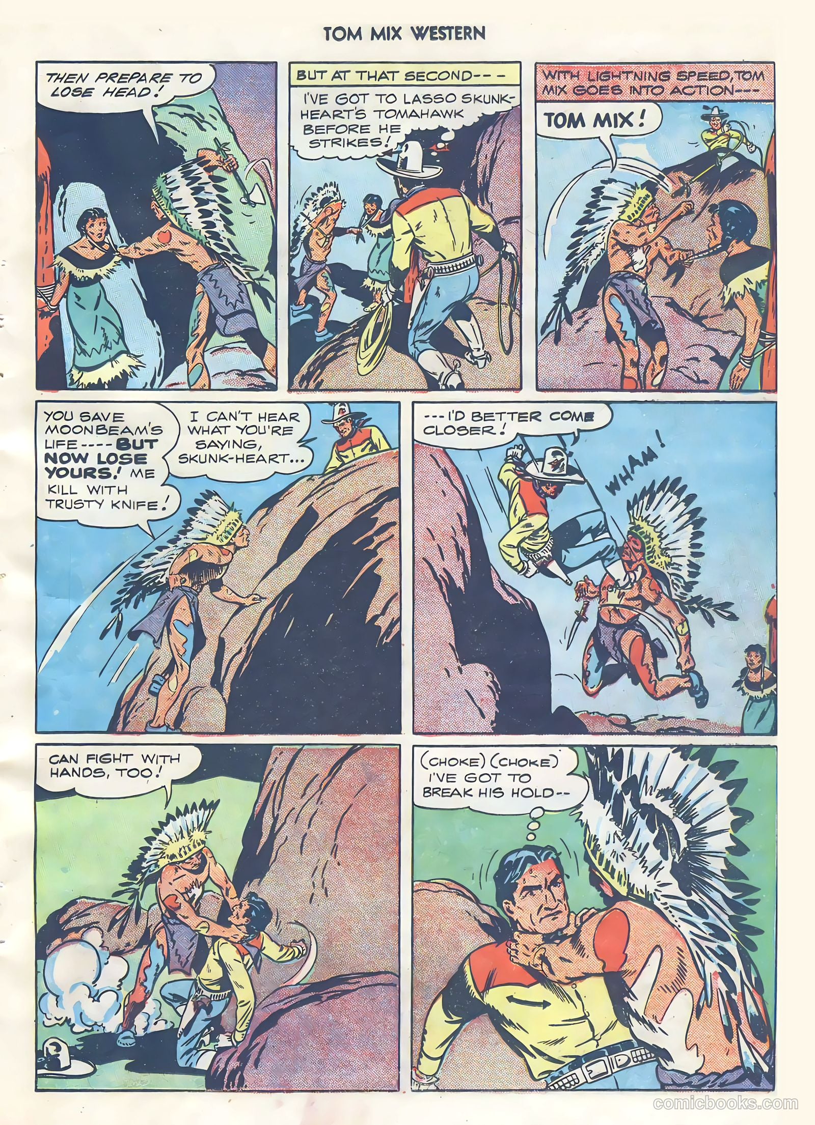 Tom Mix Western #4 (1948) — page 11 of 52