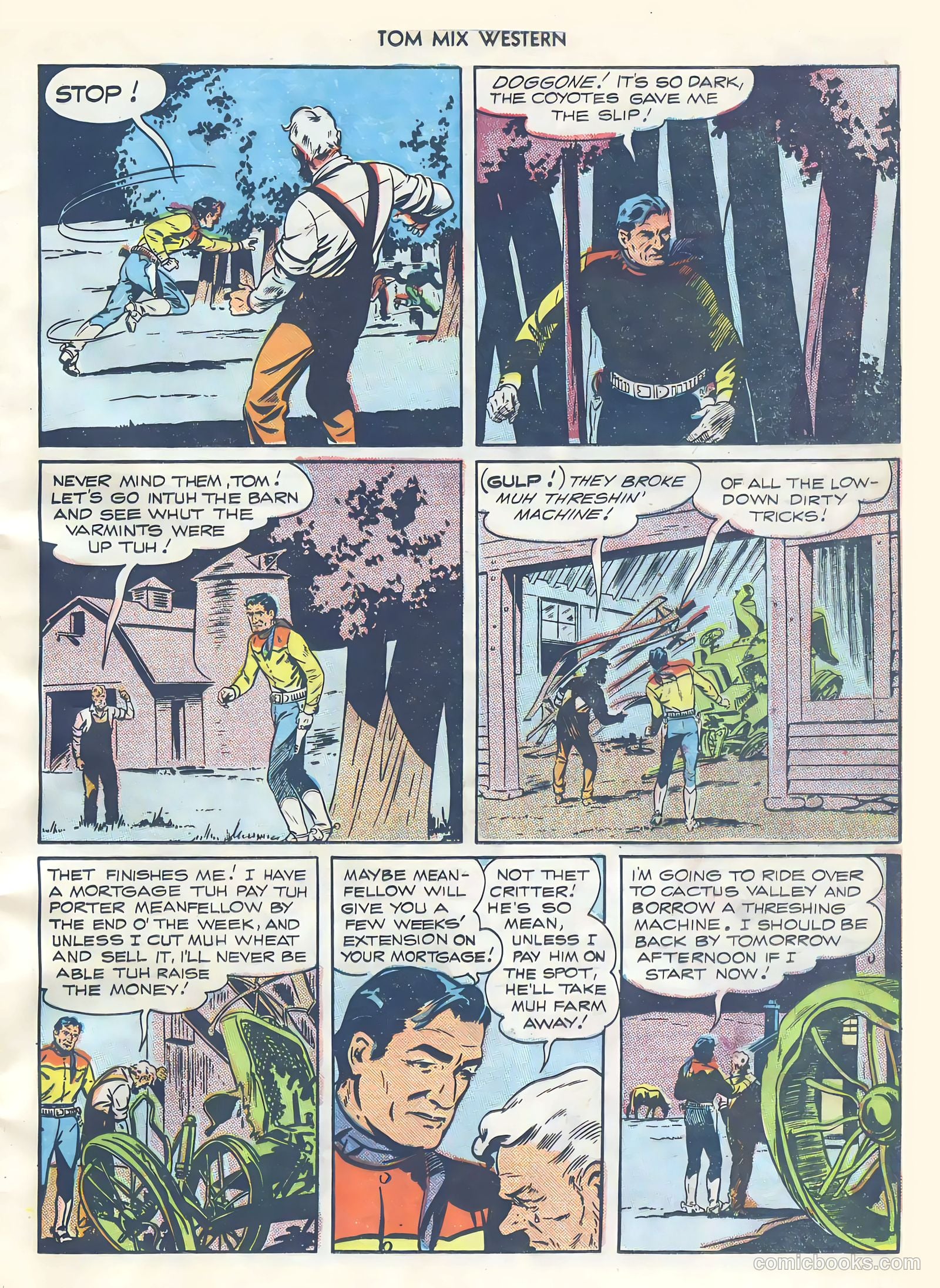 Tom Mix Western #4 (1948) — page 17 of 52