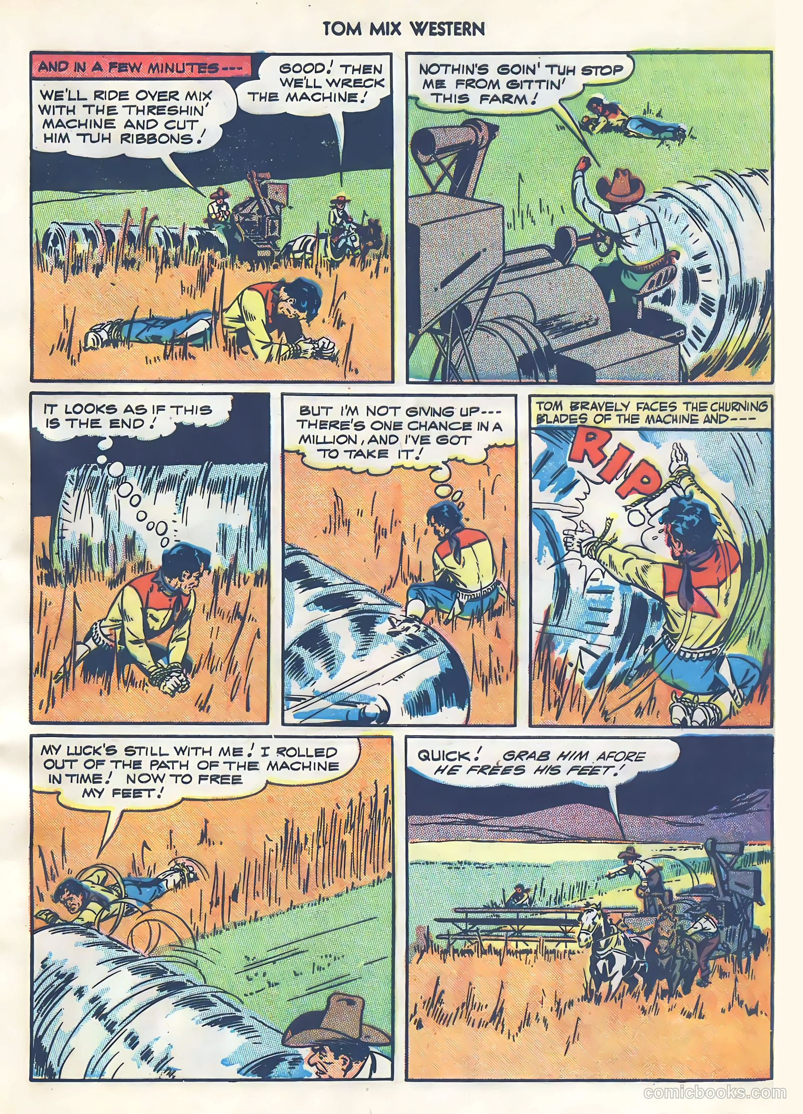 Tom Mix Western #4 (1948) — page 21 of 52