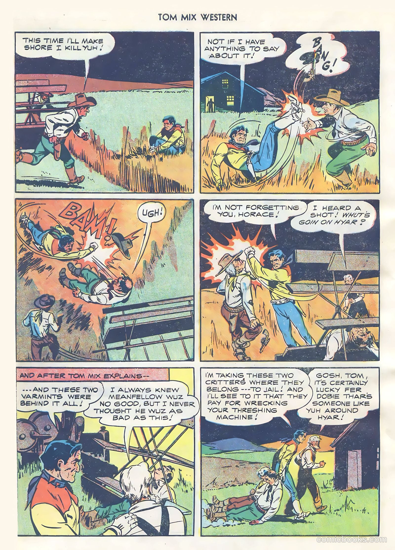 Tom Mix Western #4 (1948) — page 22 of 52