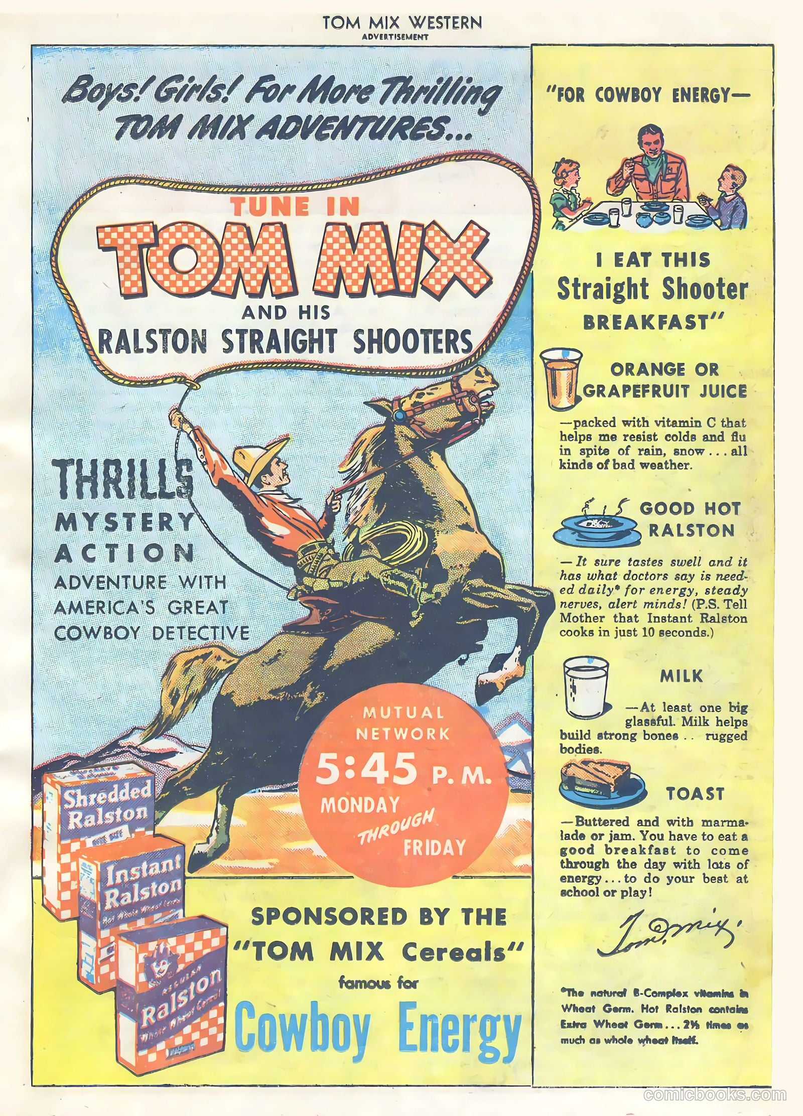 Tom Mix Western #4 (1948) — page 23 of 52