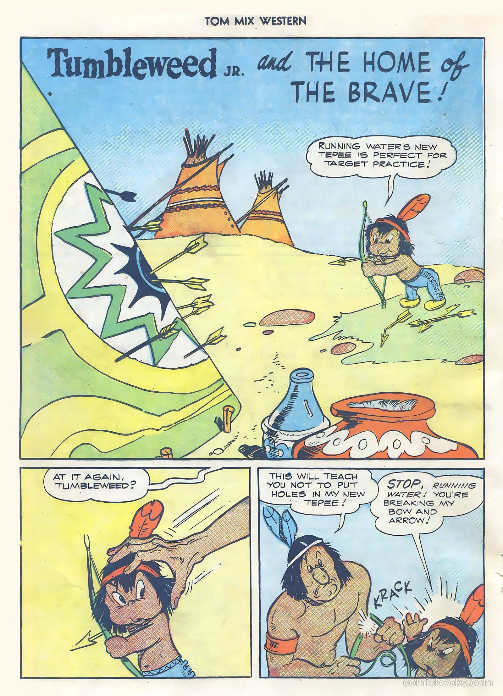 Tom Mix Western #4 (1948) — page 26 of 52