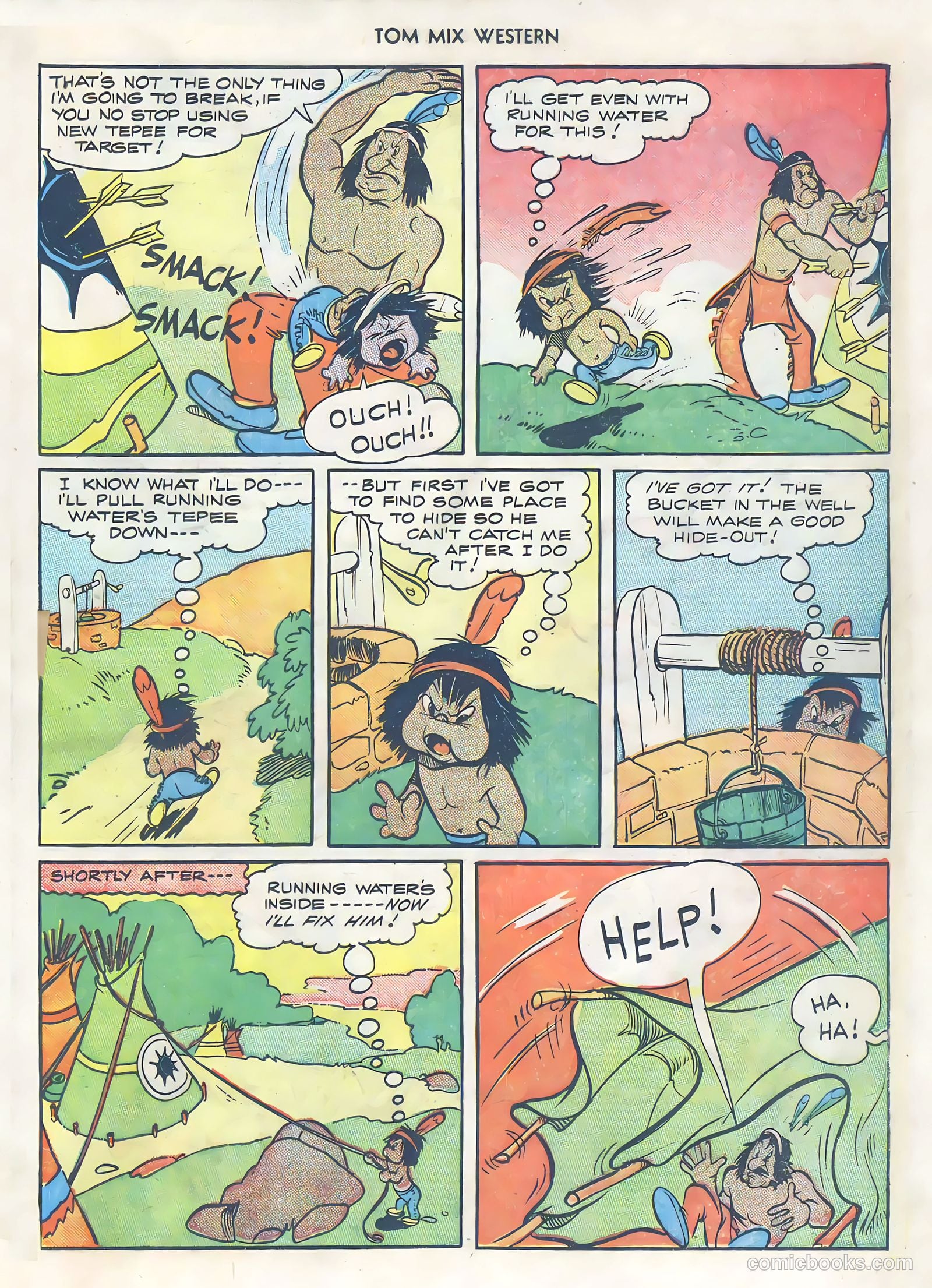 Tom Mix Western #4 (1948) — page 27 of 52