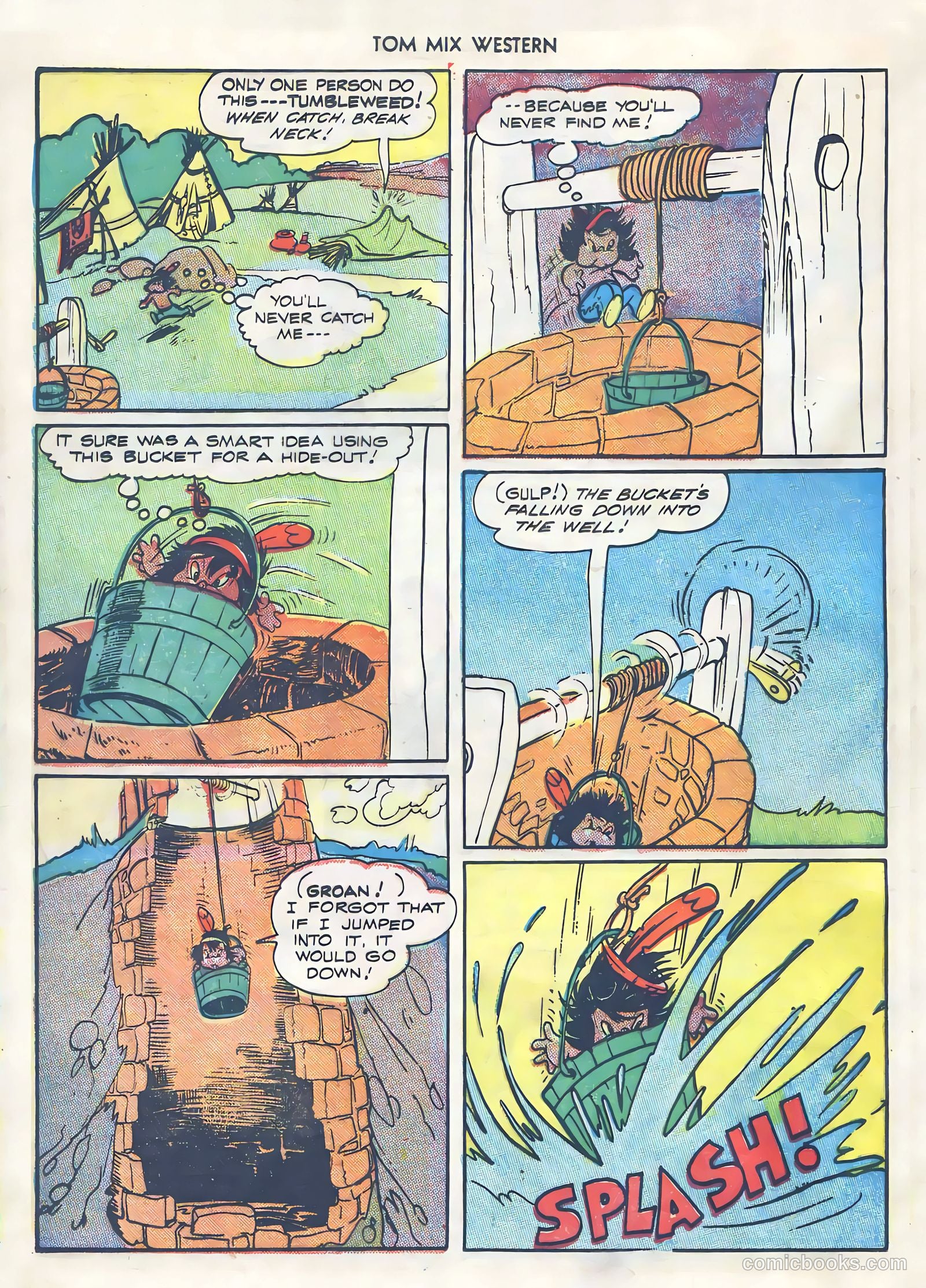 Tom Mix Western #4 (1948) — page 28 of 52