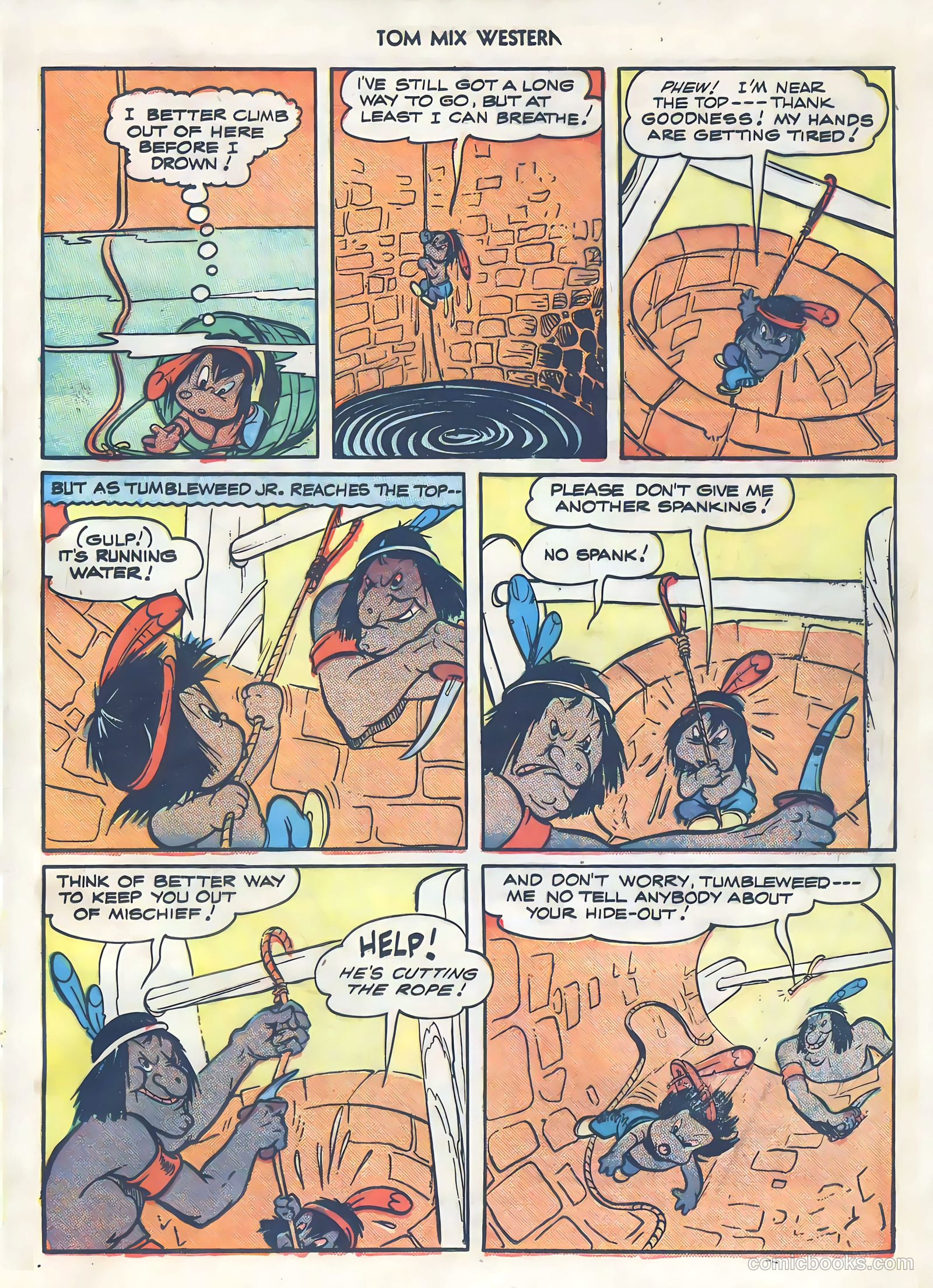 Tom Mix Western #4 (1948) — page 29 of 52