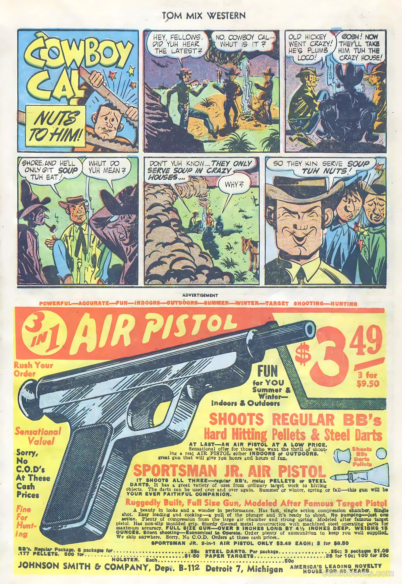 Tom Mix Western #4 (1948) — page 31 of 52