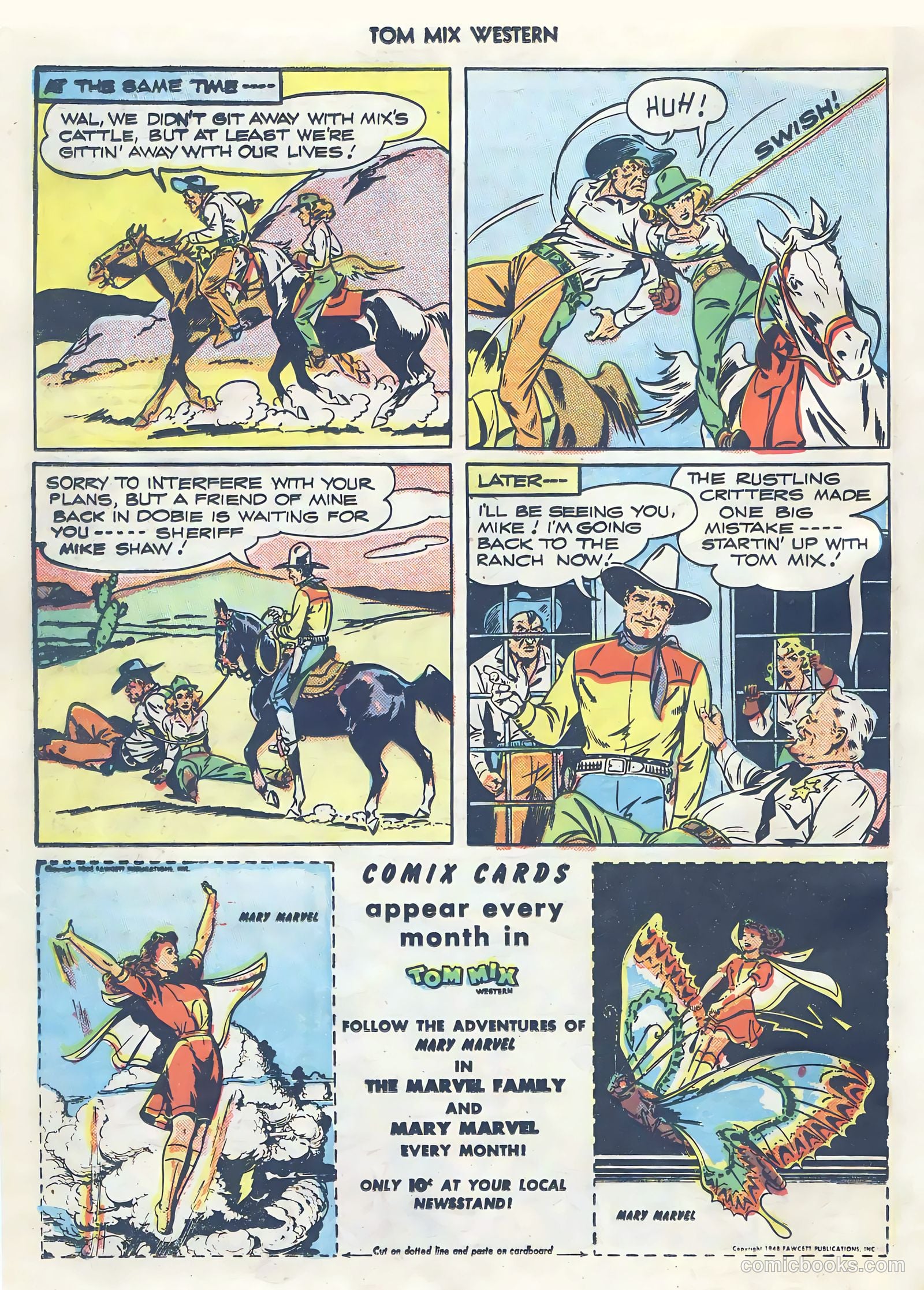 Tom Mix Western #4 (1948) — page 38 of 52