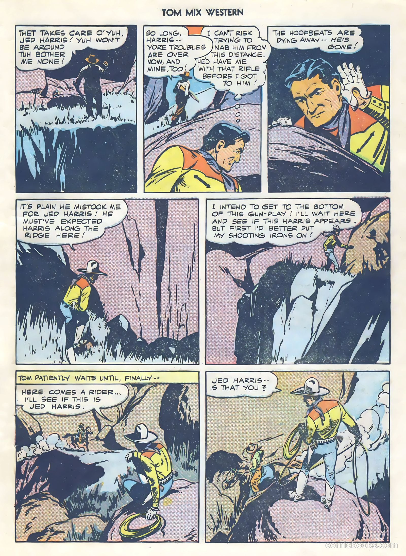 Tom Mix Western #4 (1948) — page 45 of 52