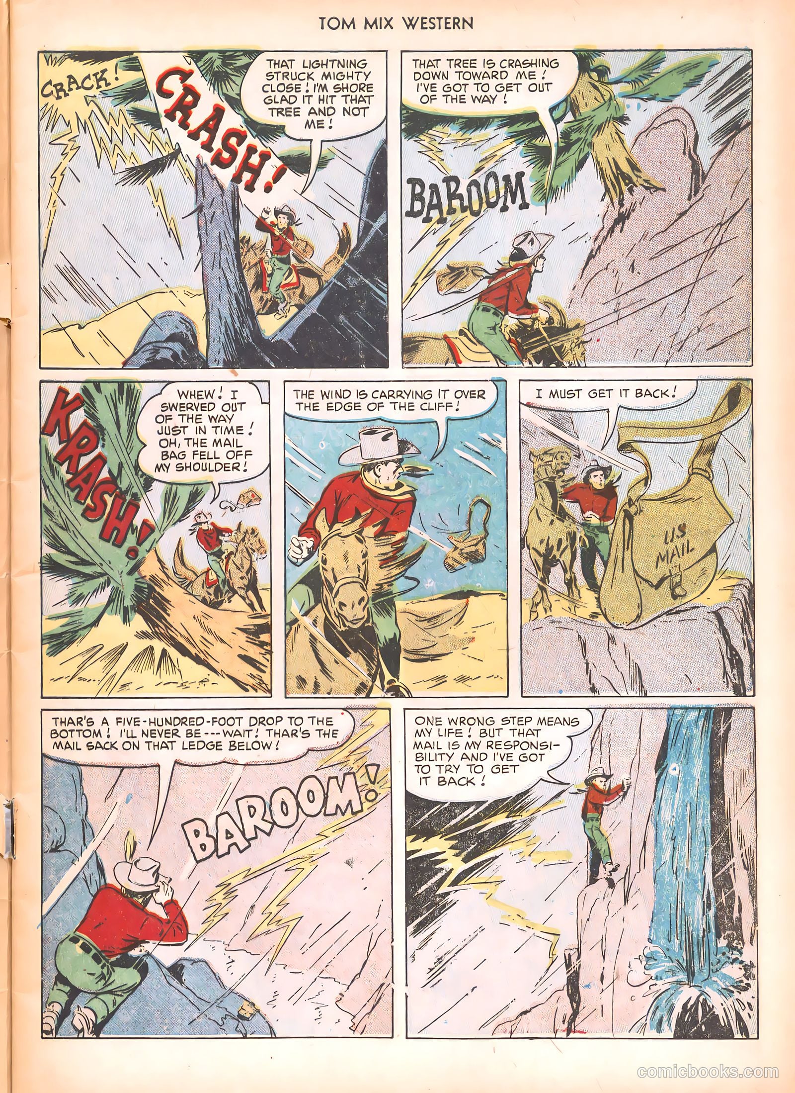 Tom Mix Western #40 (1951) — page 5 of 52
