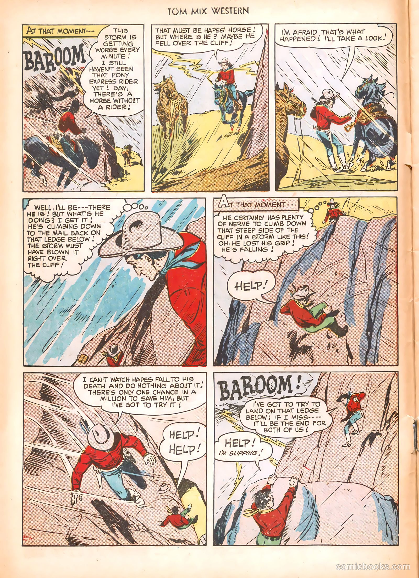 Tom Mix Western #40 (1951) — page 6 of 52