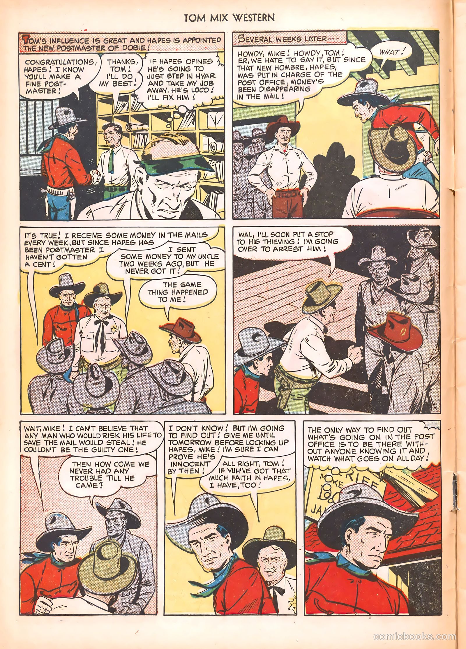Tom Mix Western #40 (1951) — page 8 of 52