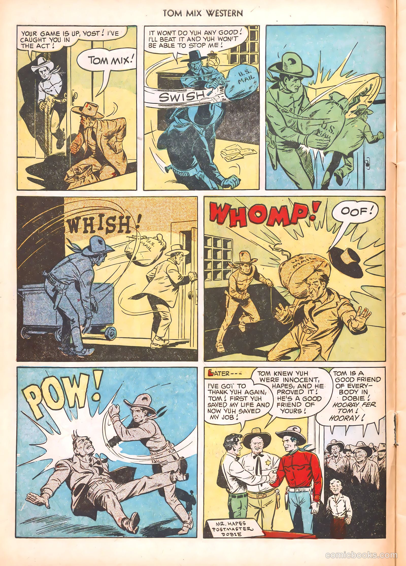 Tom Mix Western #40 (1951) — page 10 of 52