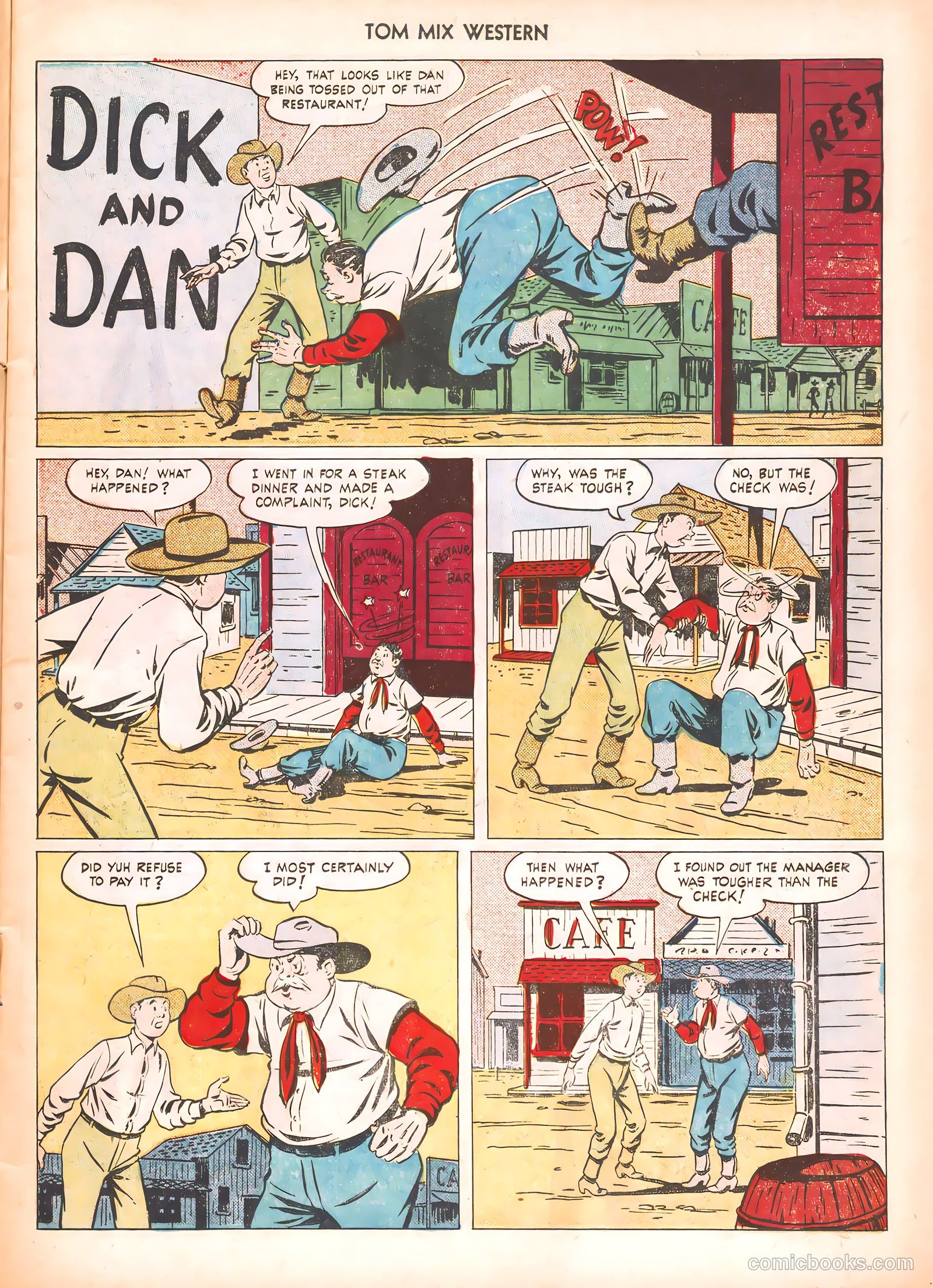 Tom Mix Western #40 (1951) — page 11 of 52