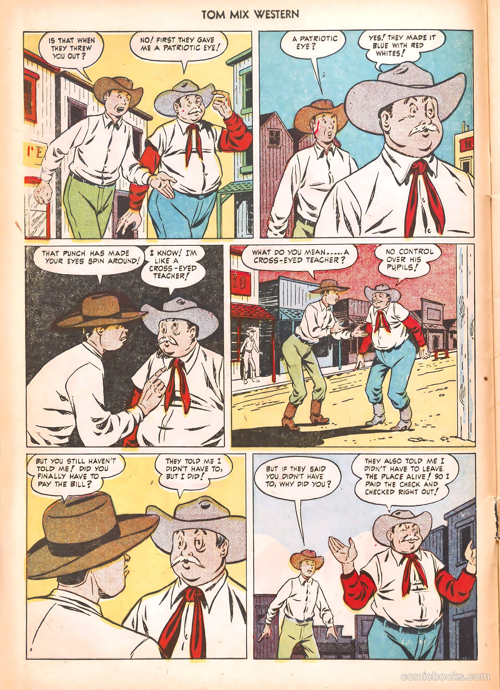 Tom Mix Western #40 (1951) — page 12 of 52