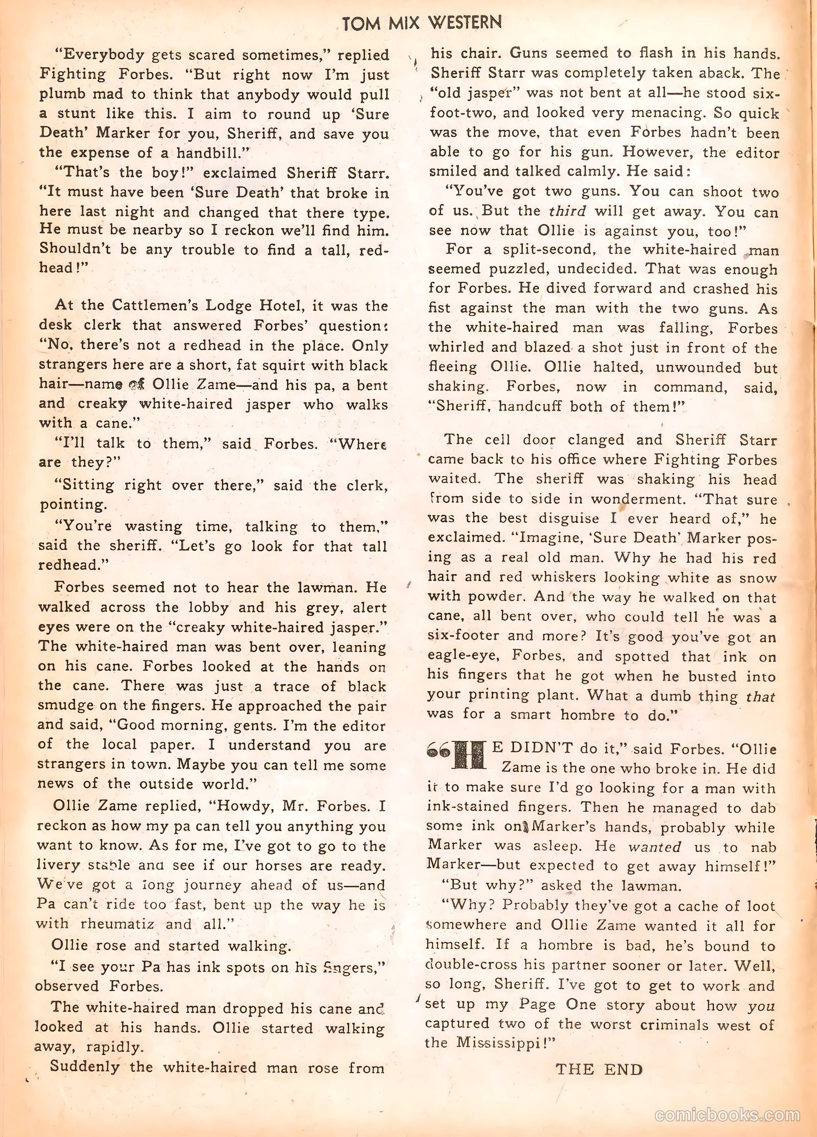 Tom Mix Western #40 (1951) — page 14 of 52