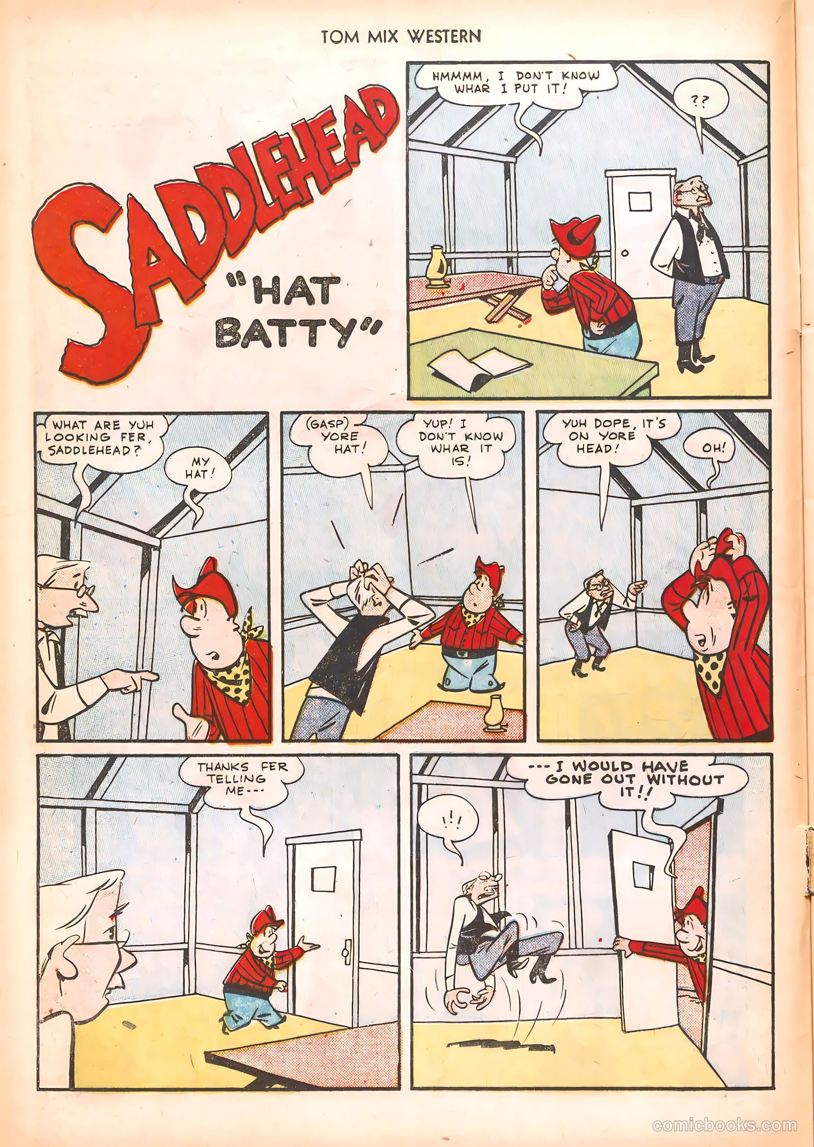 Tom Mix Western #40 (1951) — page 16 of 52