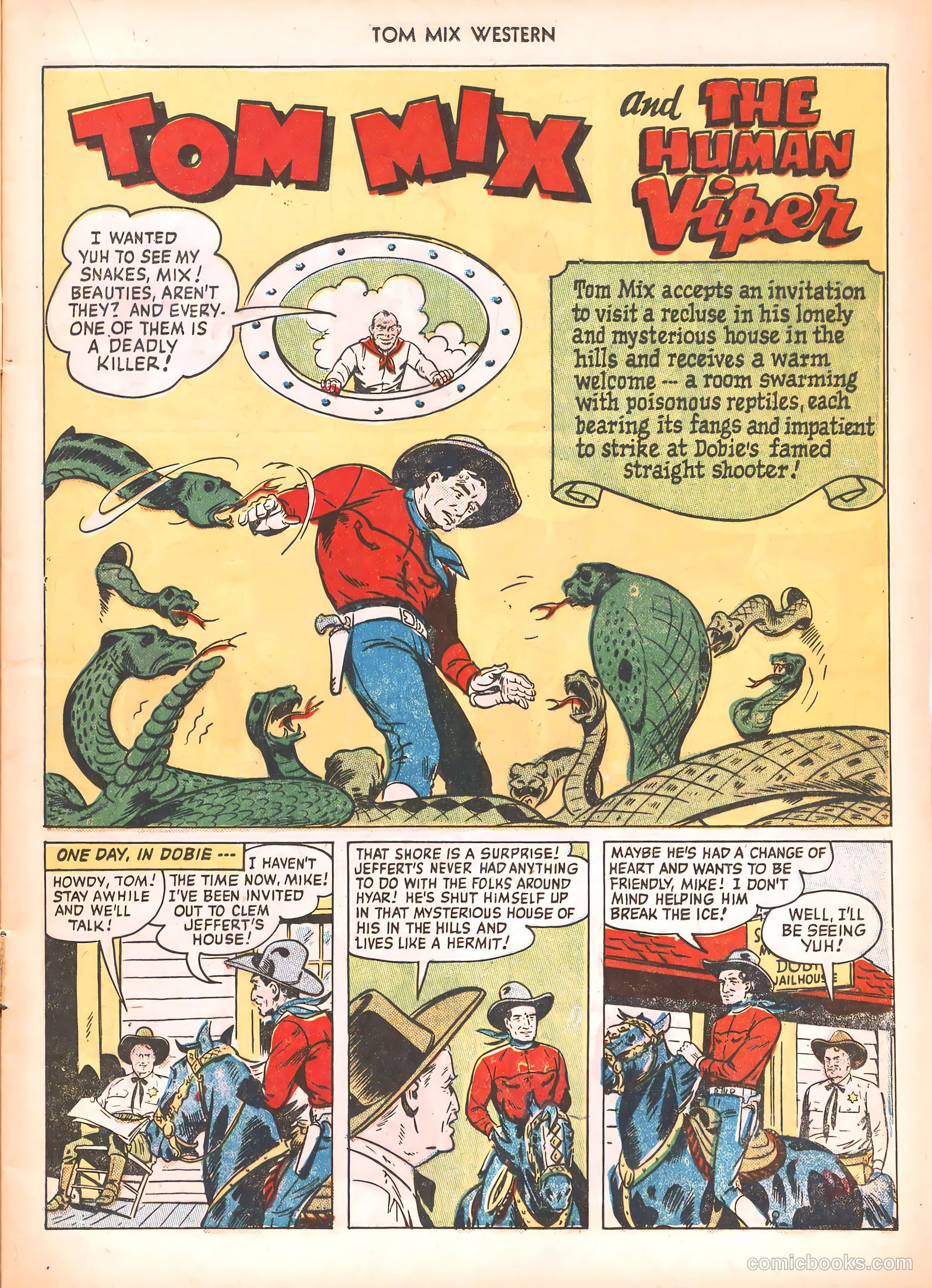 Tom Mix Western #40 (1951) — page 17 of 52