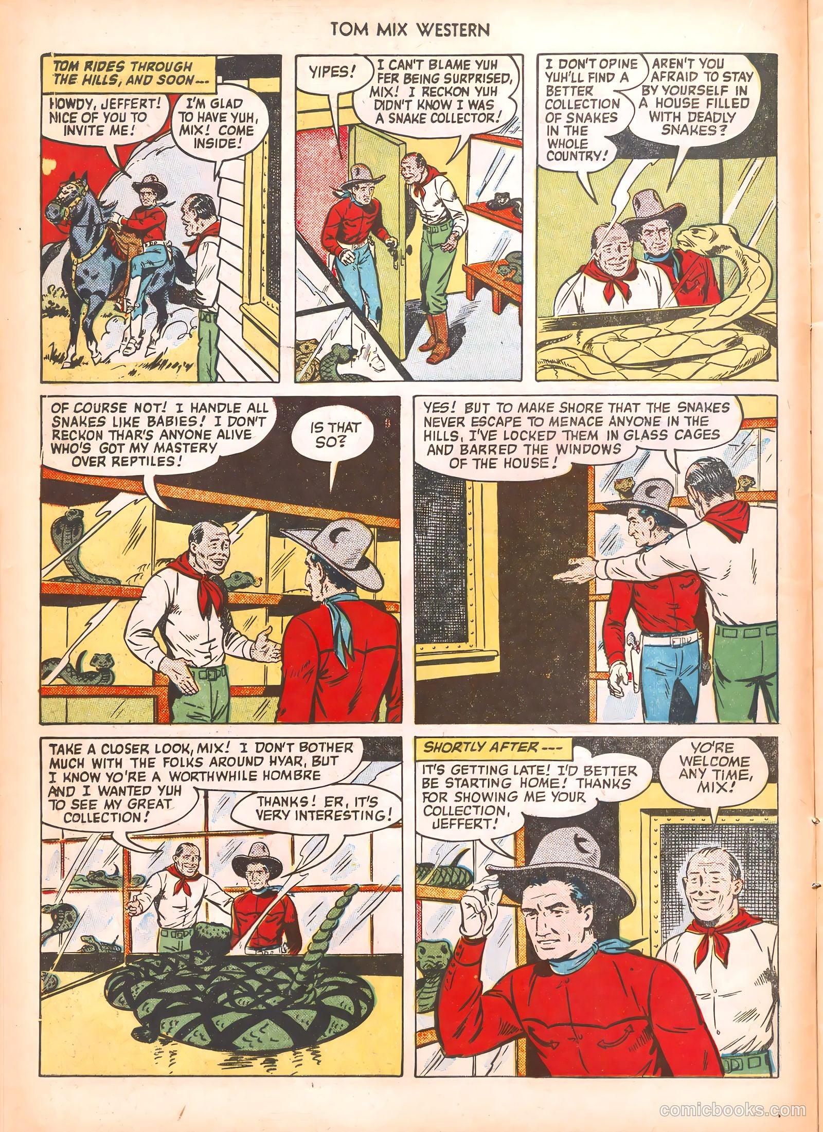 Tom Mix Western #40 (1951) — page 18 of 52
