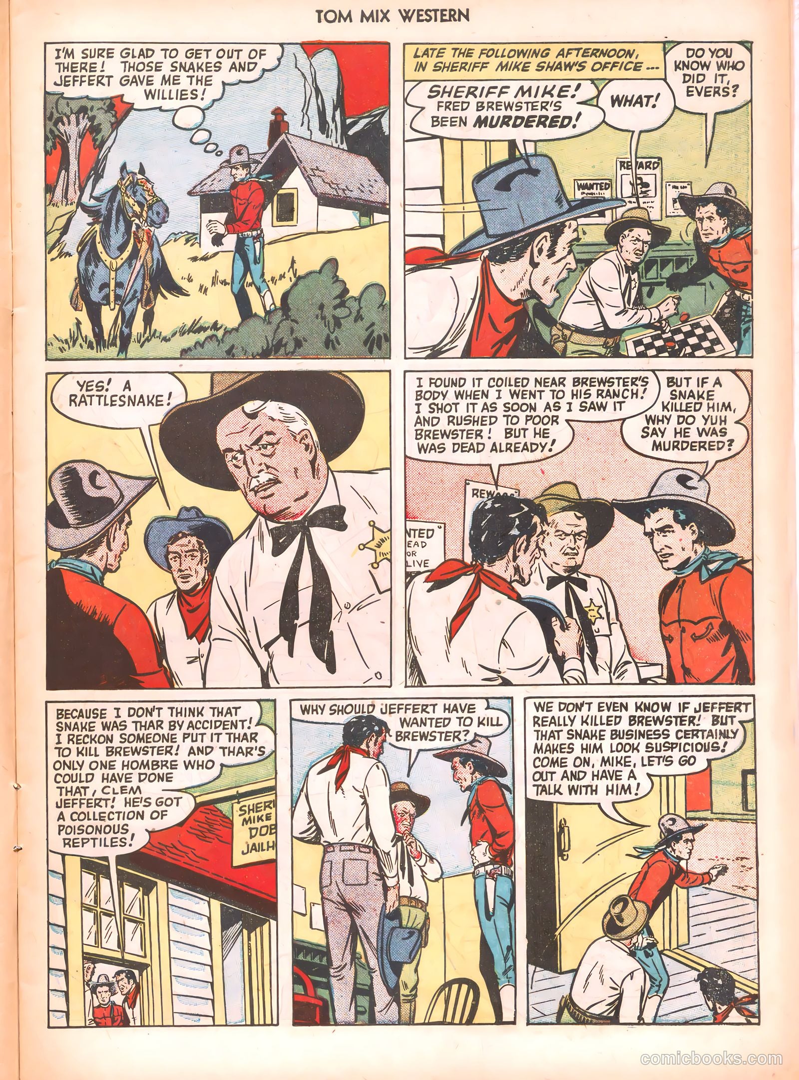 Tom Mix Western #40 (1951) — page 19 of 52