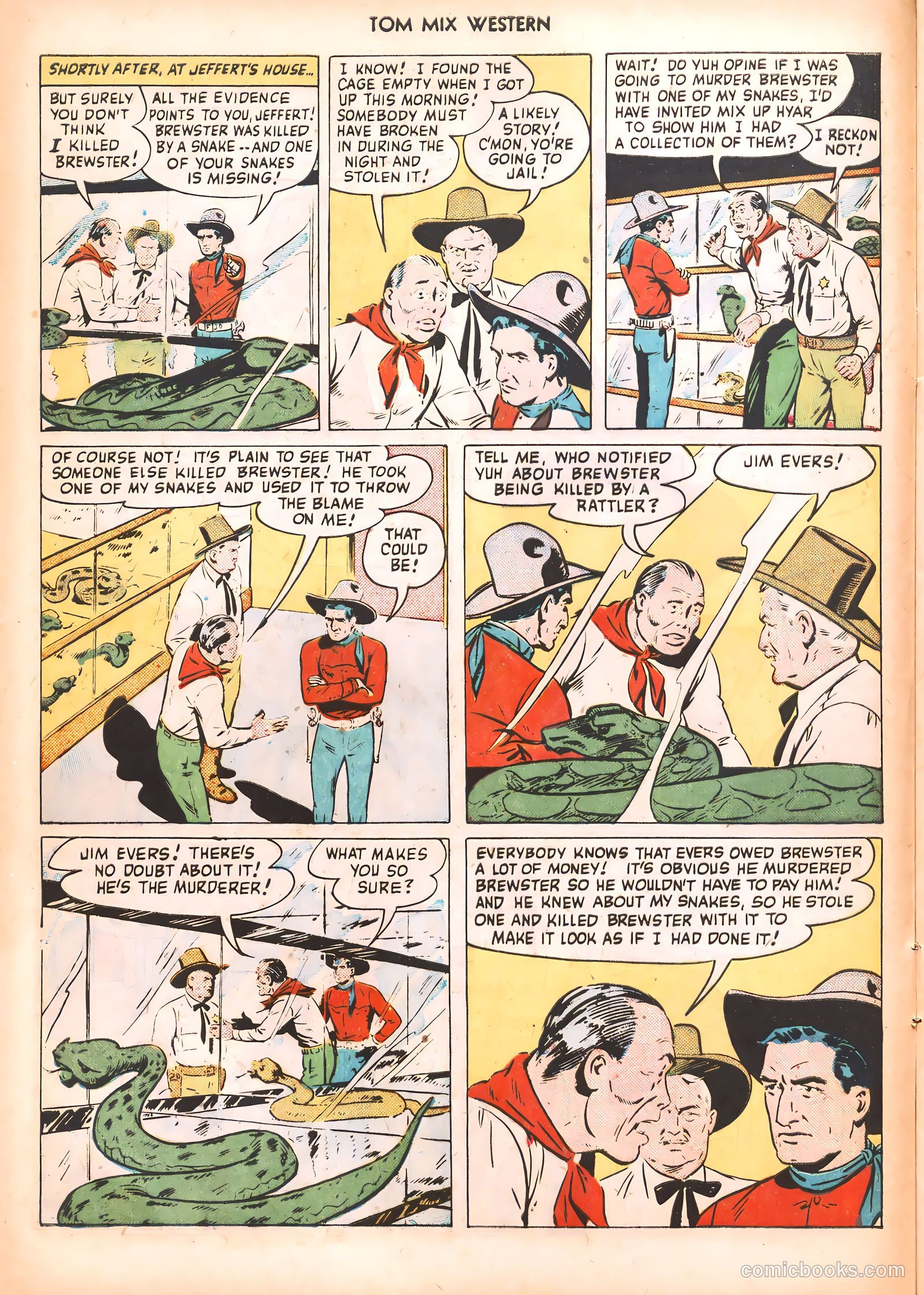 Tom Mix Western #40 (1951) — page 20 of 52