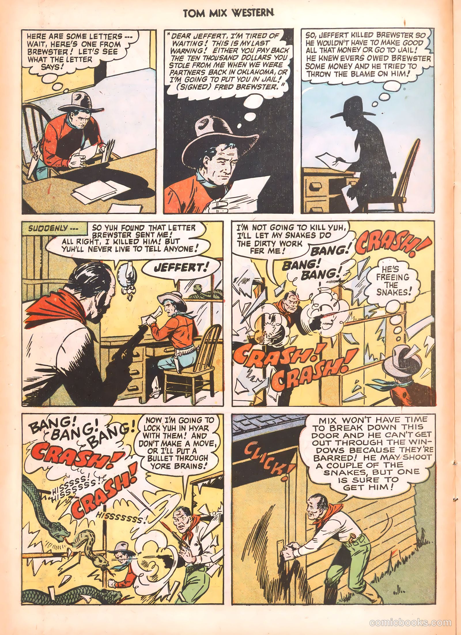 Tom Mix Western #40 (1951) — page 22 of 52
