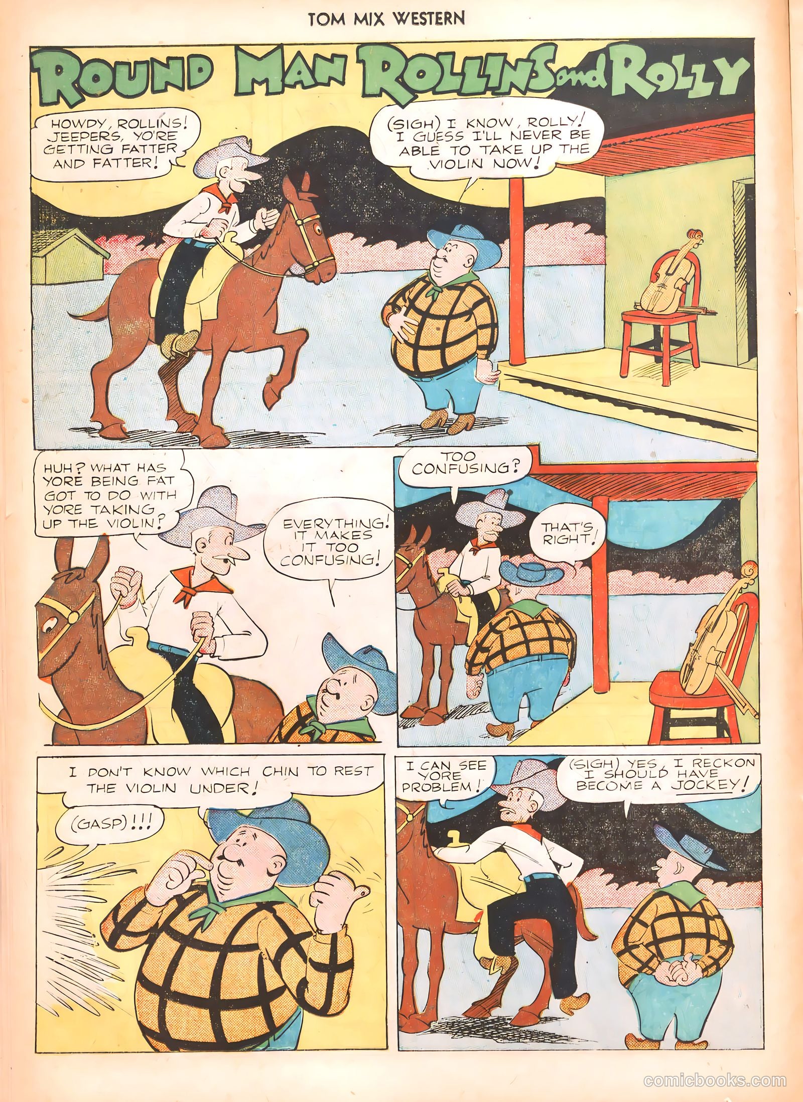 Tom Mix Western #40 (1951) — page 24 of 52