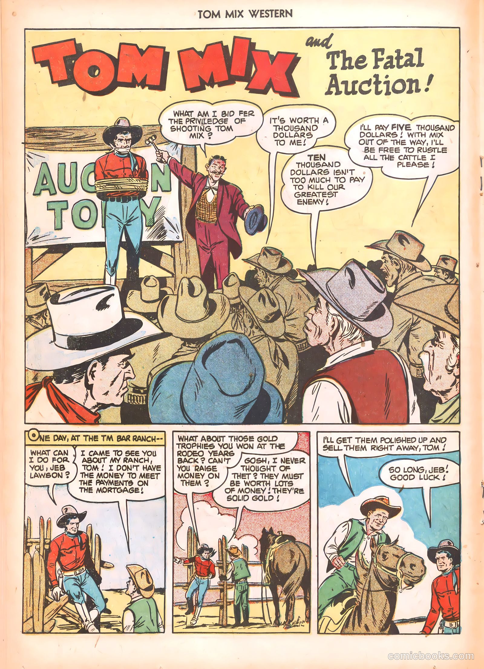 Tom Mix Western #40 (1951) — page 26 of 52