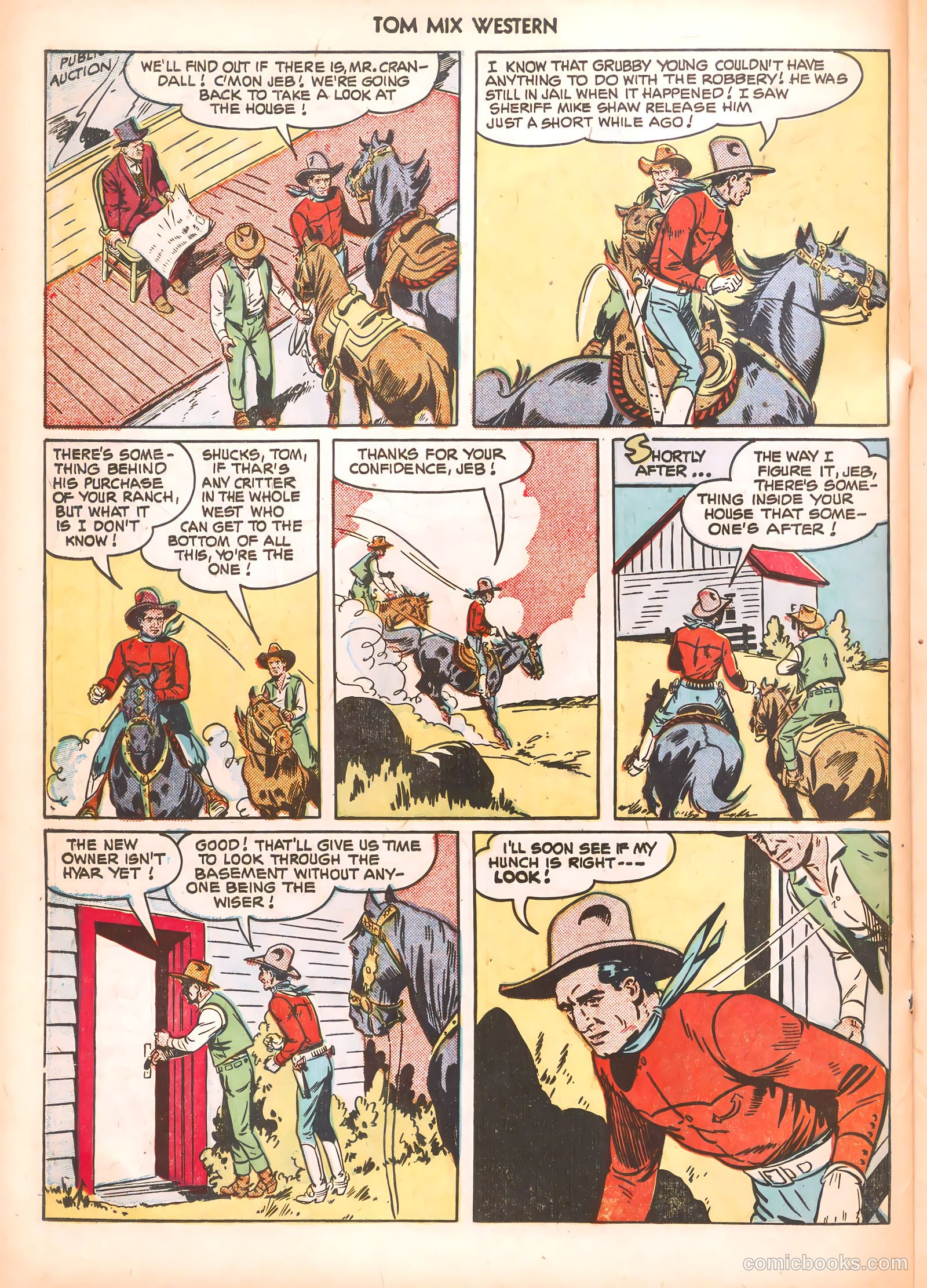 Tom Mix Western #40 (1951) — page 30 of 52
