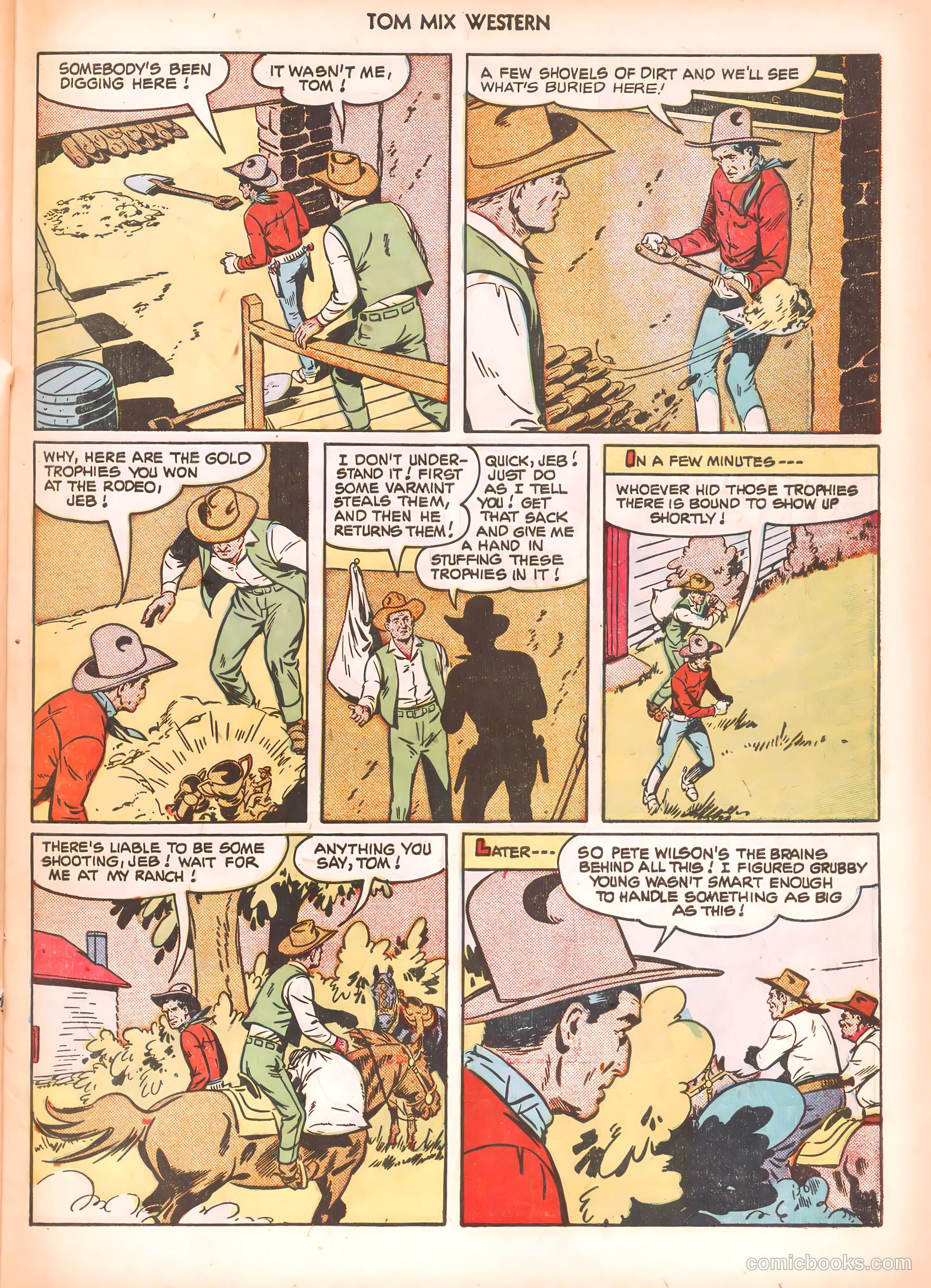 Tom Mix Western #40 (1951) — page 31 of 52