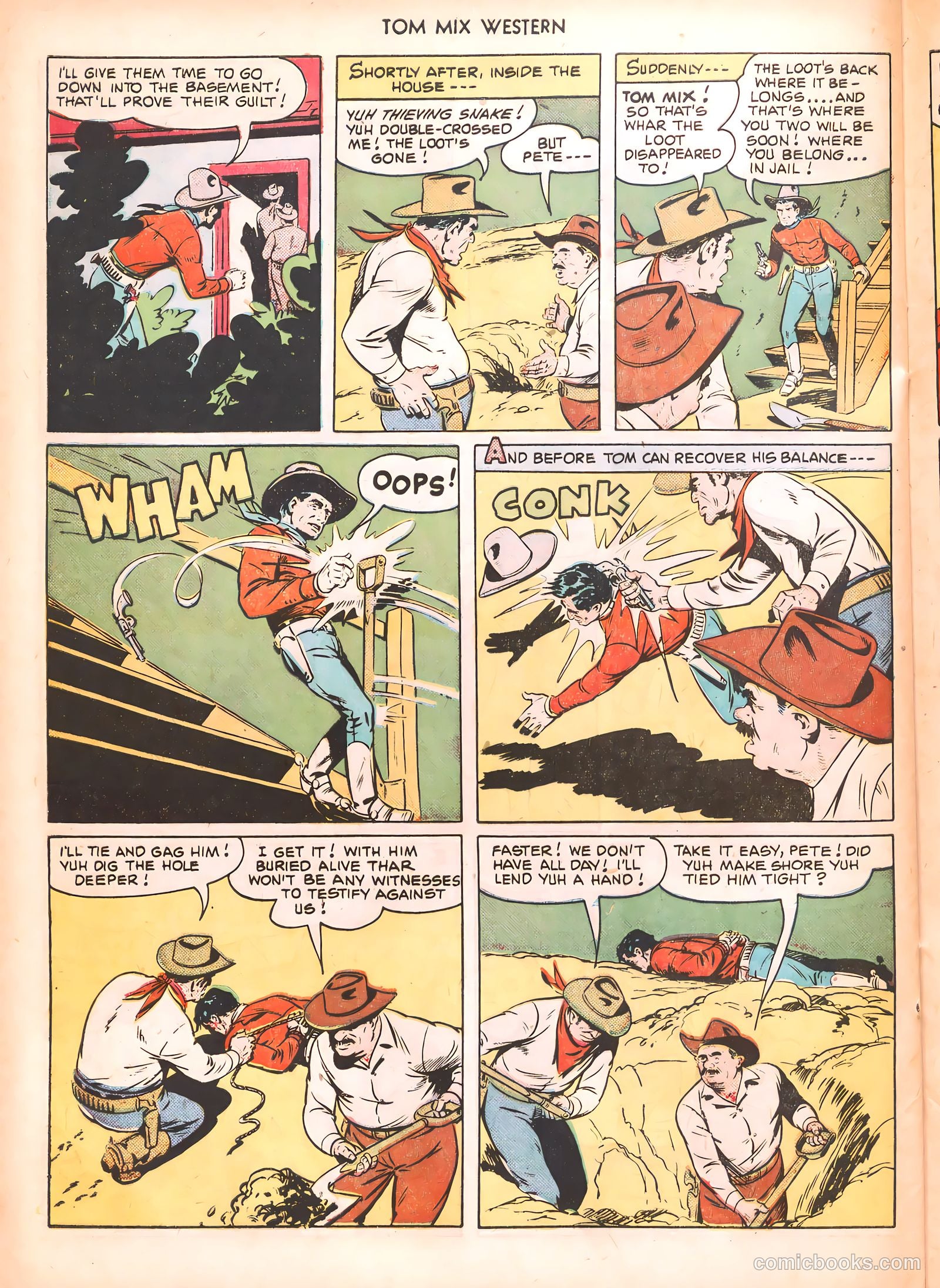 Tom Mix Western #40 (1951) — page 32 of 52