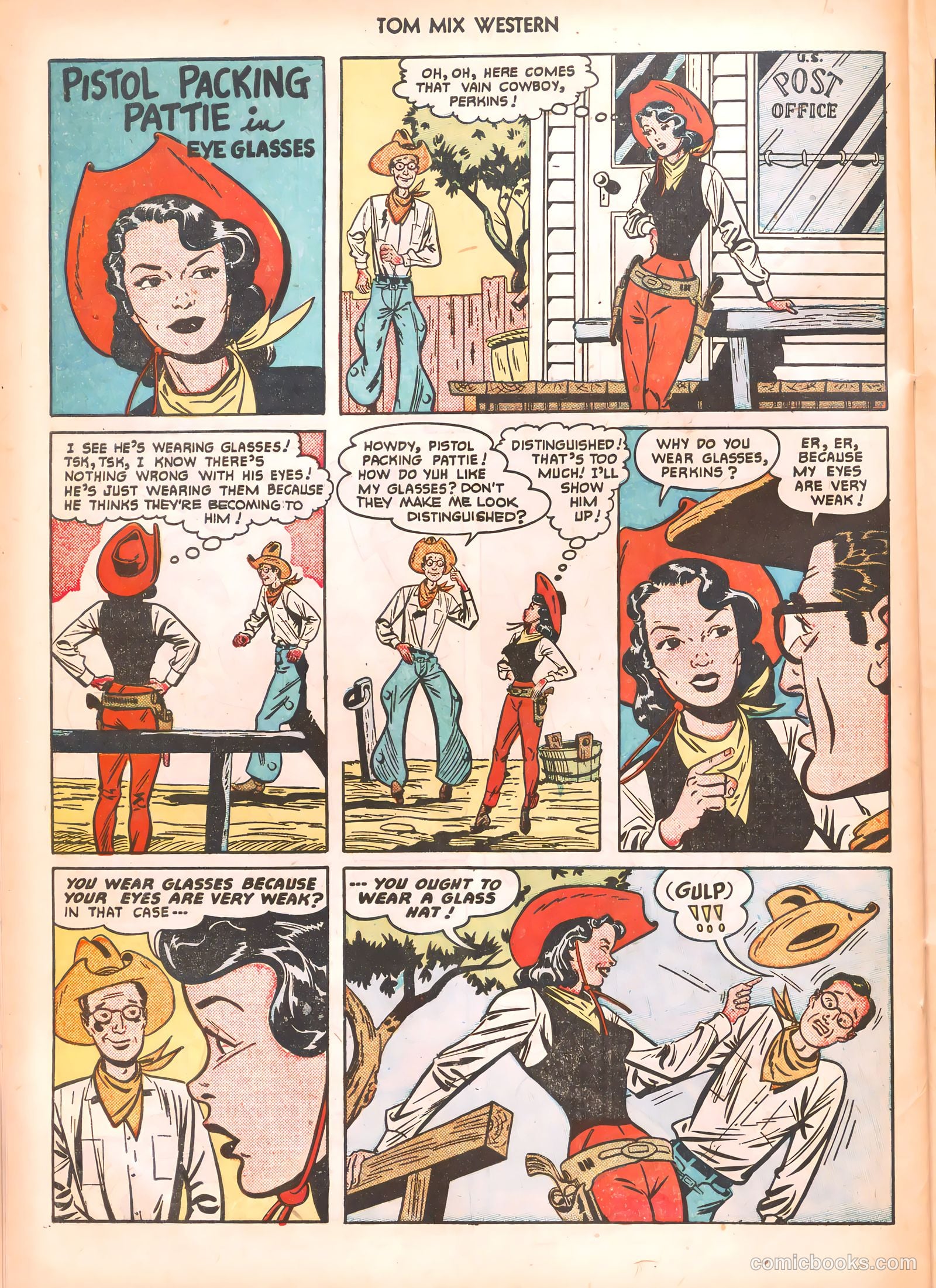 Tom Mix Western #40 (1951) — page 34 of 52