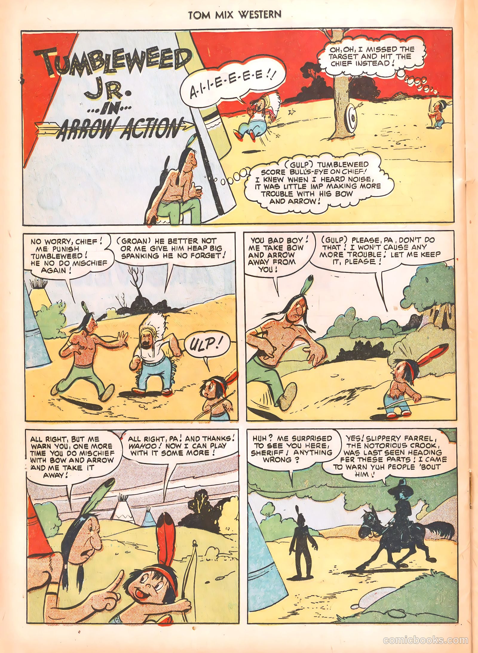 Tom Mix Western #40 (1951) — page 36 of 52