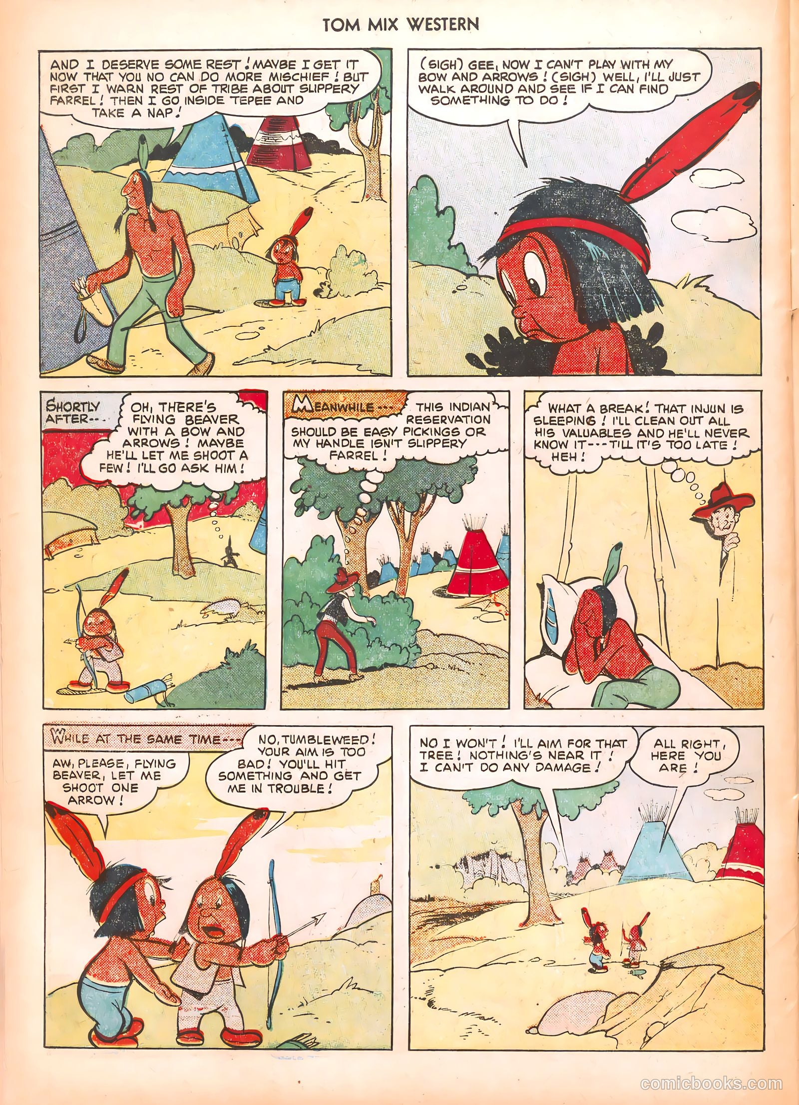 Tom Mix Western #40 (1951) — page 38 of 52