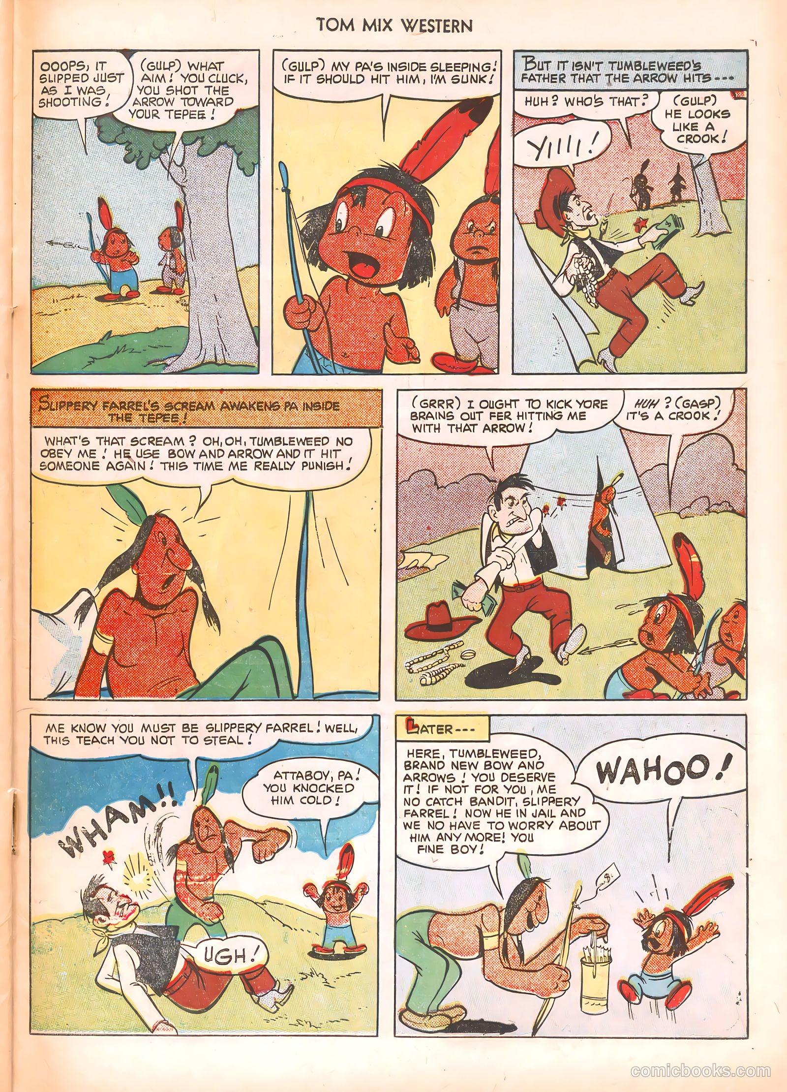 Tom Mix Western #40 (1951) — page 39 of 52