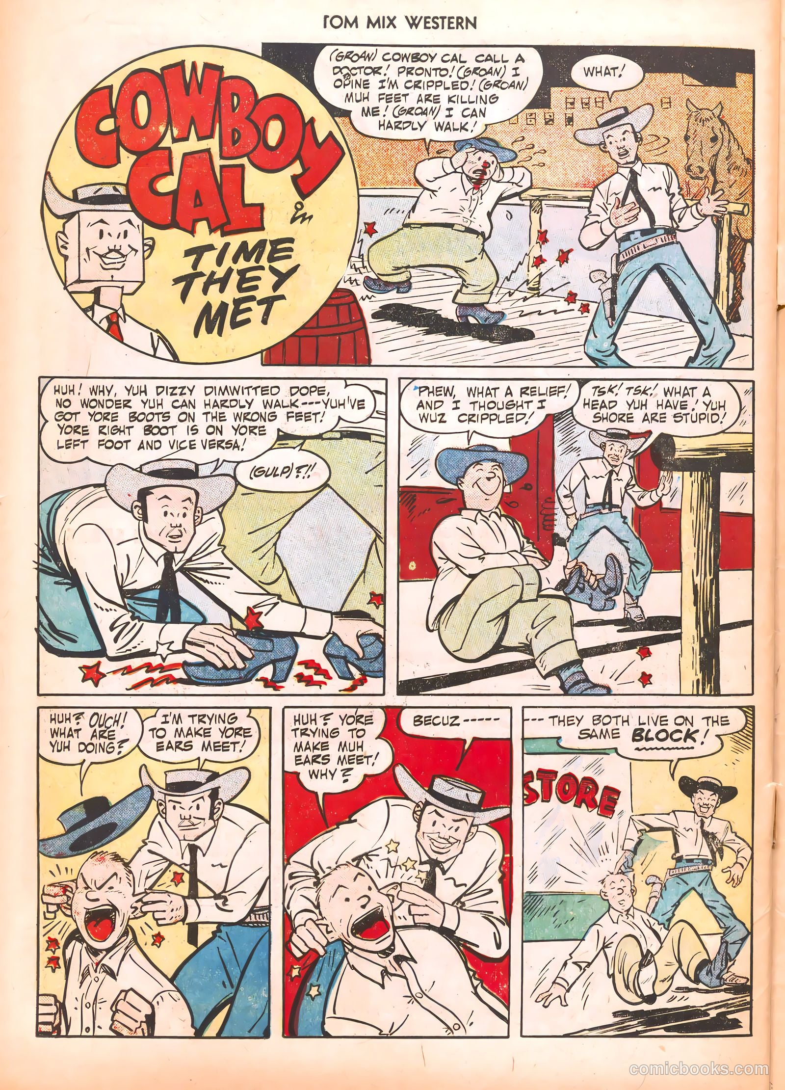 Tom Mix Western #40 (1951) — page 42 of 52