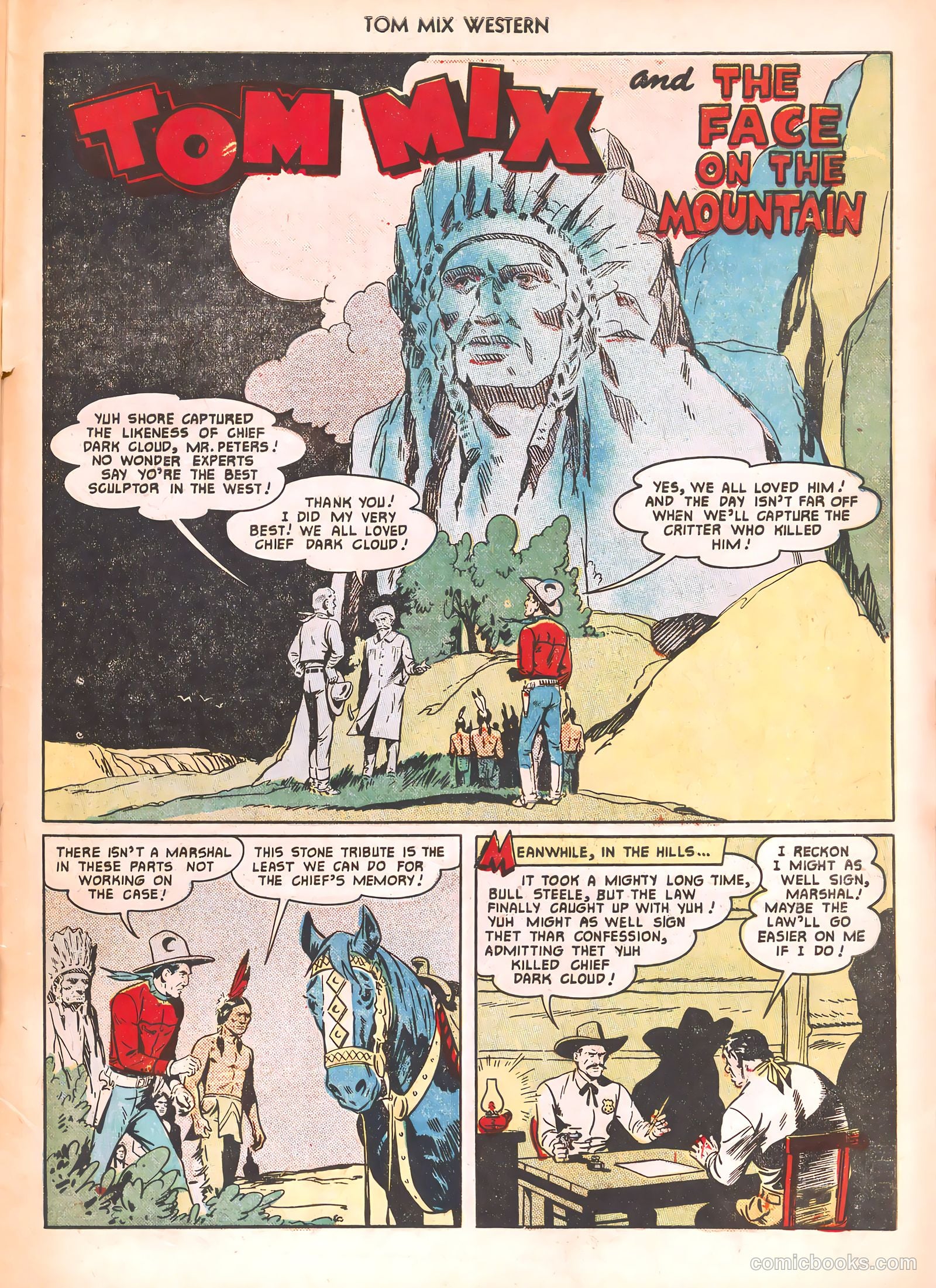 Tom Mix Western #40 (1951) — page 43 of 52